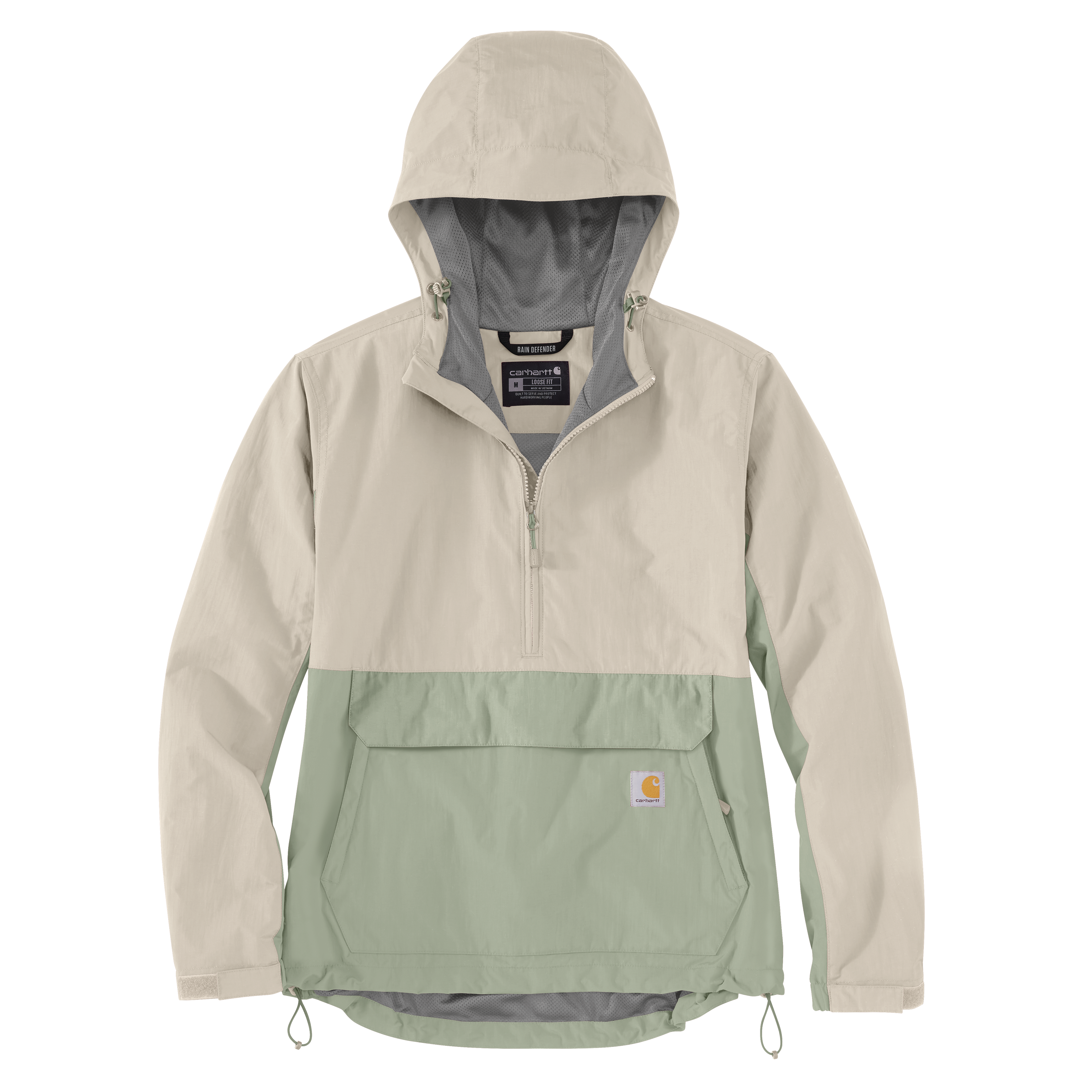Picture of Carhartt 105861 Womens Rain Defender® Loose Fit Lightweight Packable Anorak