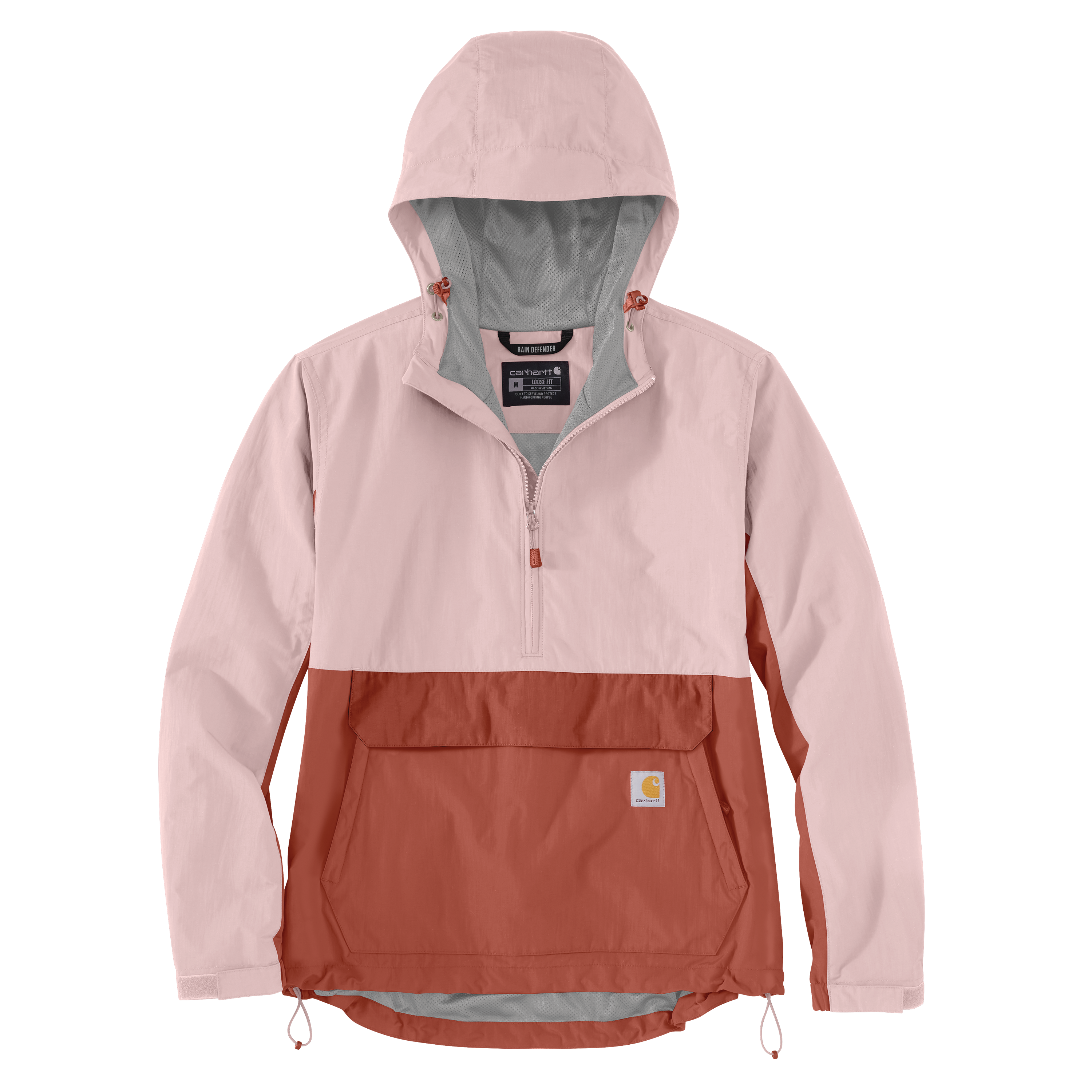 Picture of Carhartt 105861 Womens Rain Defender® Loose Fit Lightweight Packable Anorak