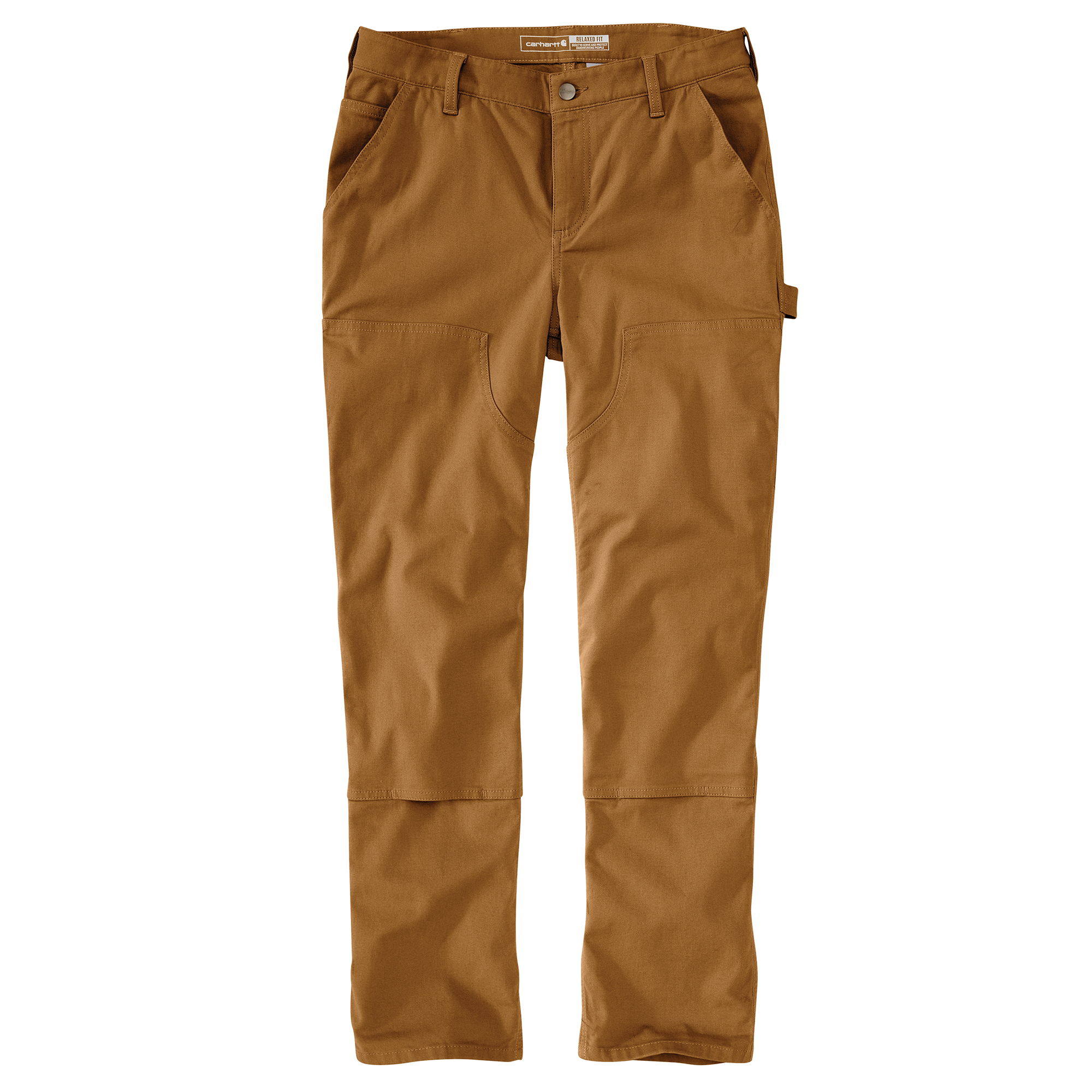 Picture of Carhartt 105999 Womens Rugged Flex® Relaxed Fit Canvas Double-Front Pant
