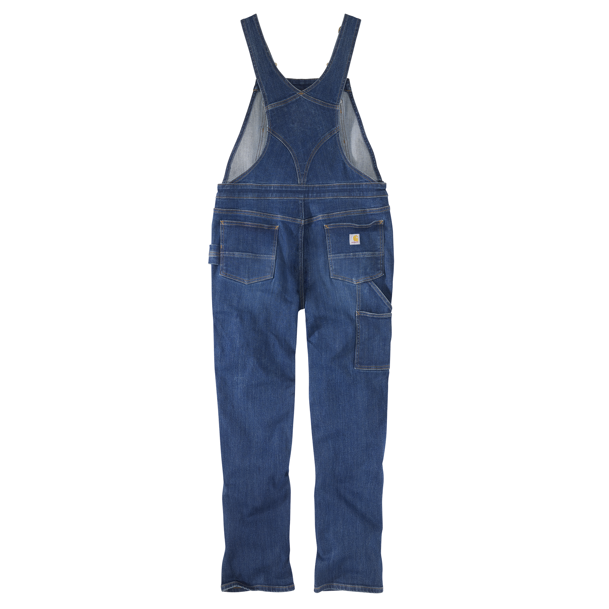Picture of Carhartt 106002 Womens Rugged Flex® Relaxed Fit Denim Bib Overall