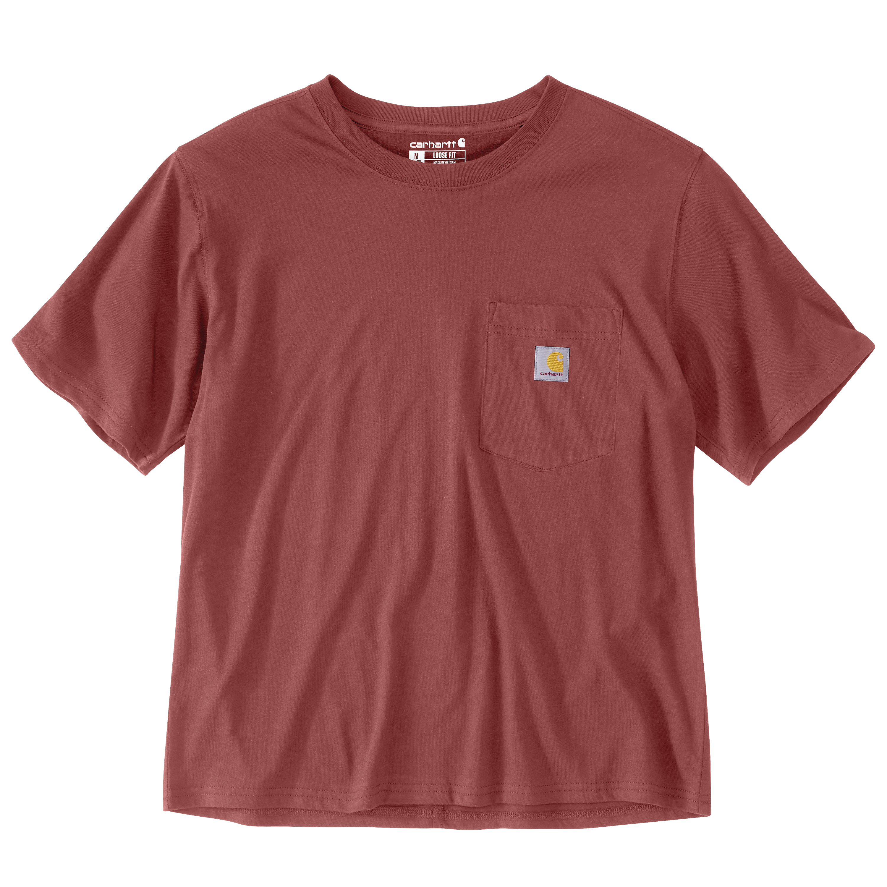Picture of Carhartt 106122 Womens TENCEL ™ Fiber Series Loose Fit Short-Sleeve Pocket T-Shirt