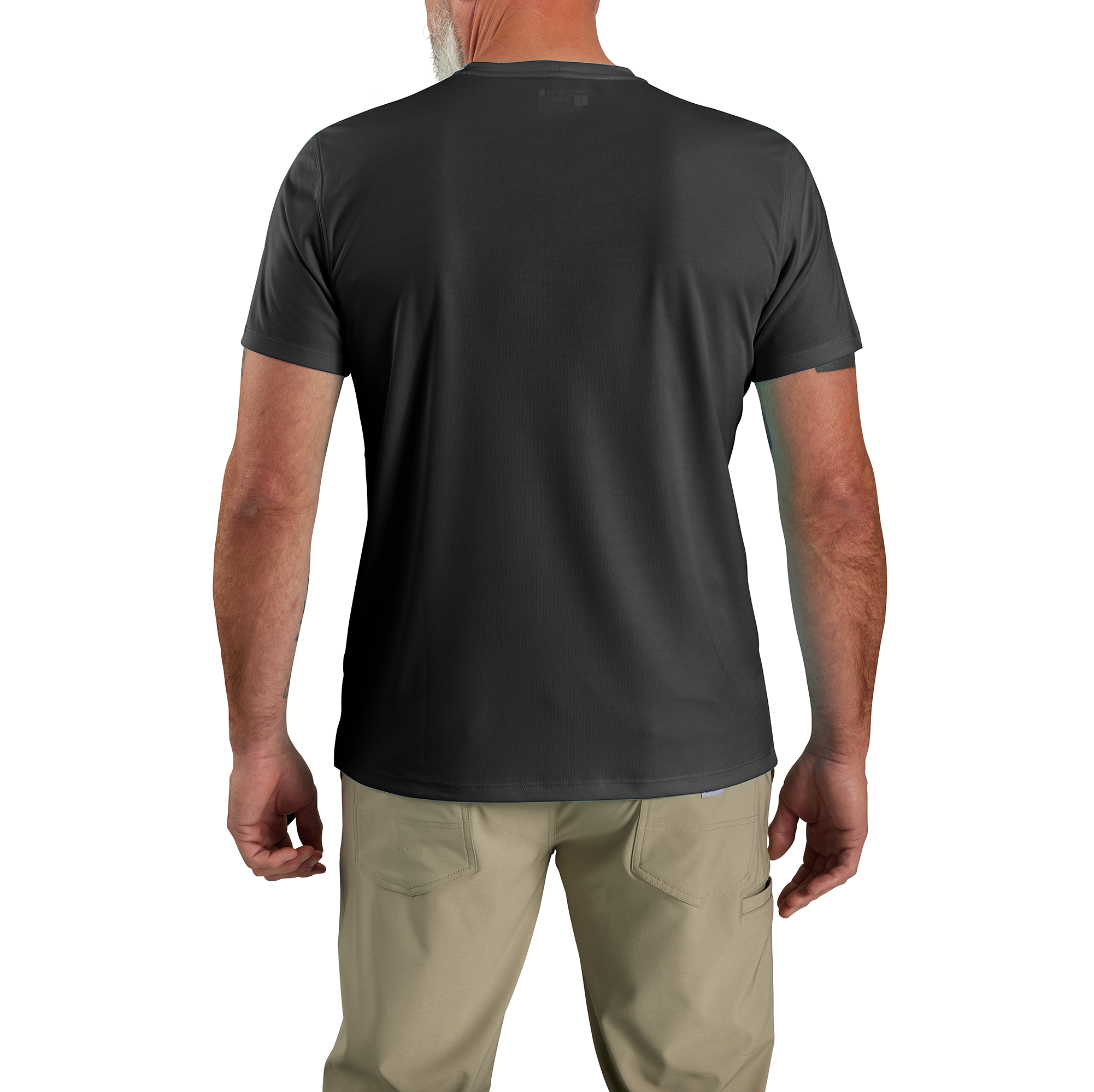Picture of Carhartt 106163 Mens Force Sun Defender™ Lightweight Short-Sleeve Logo Graphic T-Shirt