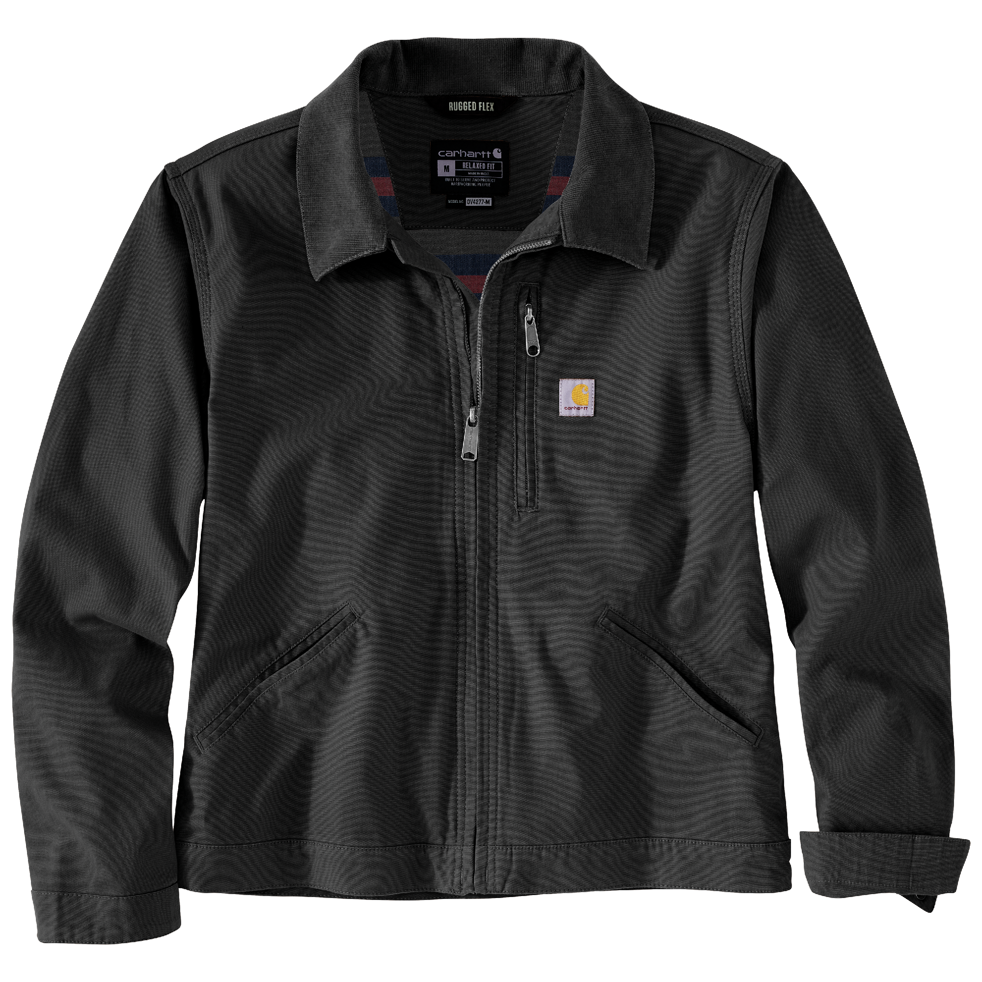 Picture of Carhartt 106208 Womens Rugged Flex®  Loose Fit Canvas  Detroit Jacket