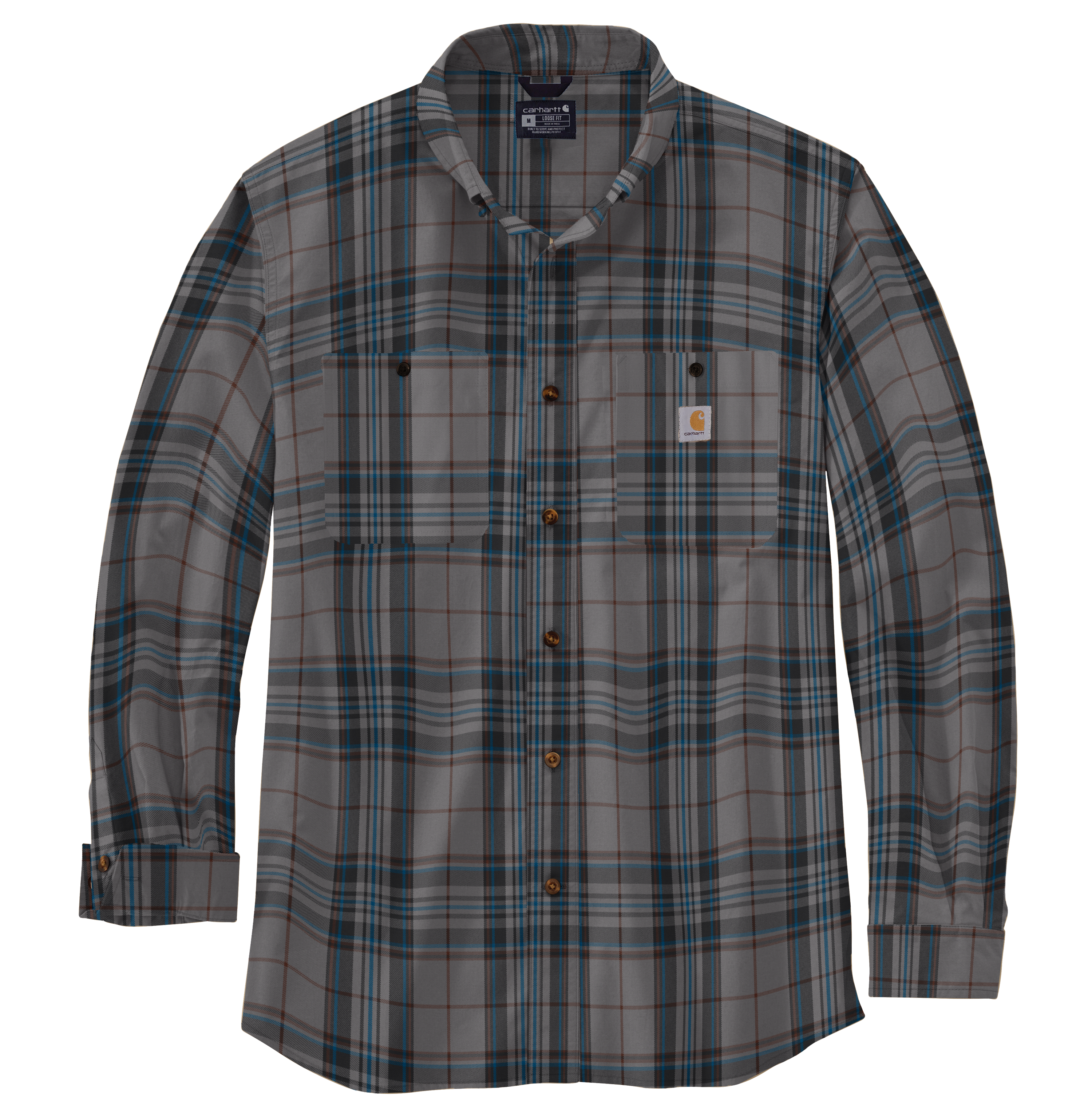 Picture of Carhartt 106357 Mens Rugged Flex Relaxed Fit Lightweight Long-Sleeve Shirt
