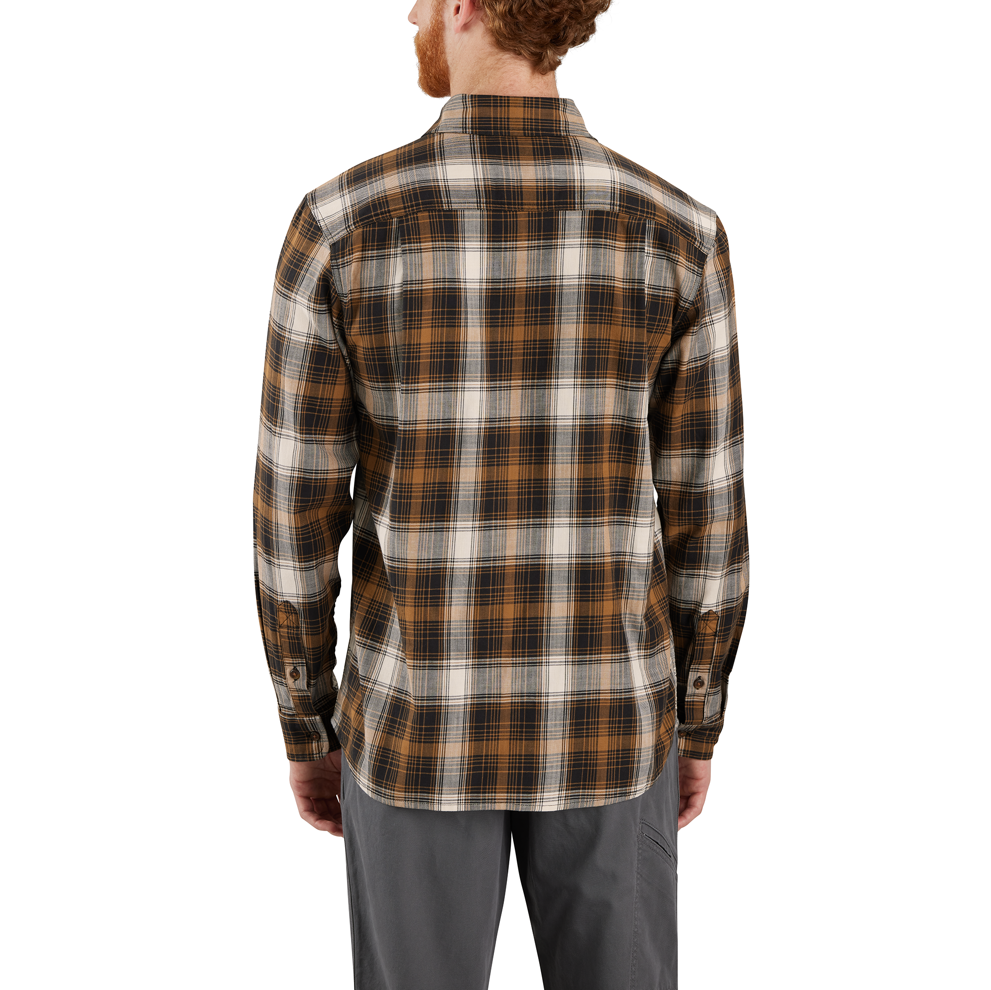 Picture of Carhartt 106357 Mens Rugged Flex Relaxed Fit Lightweight Long-Sleeve Shirt