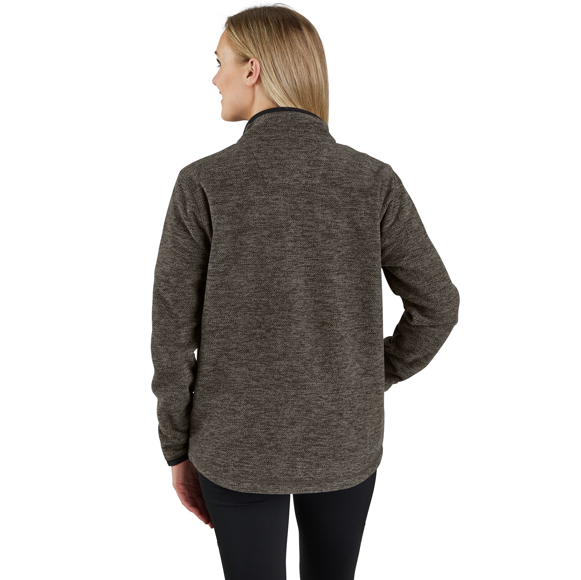 Picture of Carhartt 106419 Womens Full-Zip Relaxed Fit Fleece Jacket
