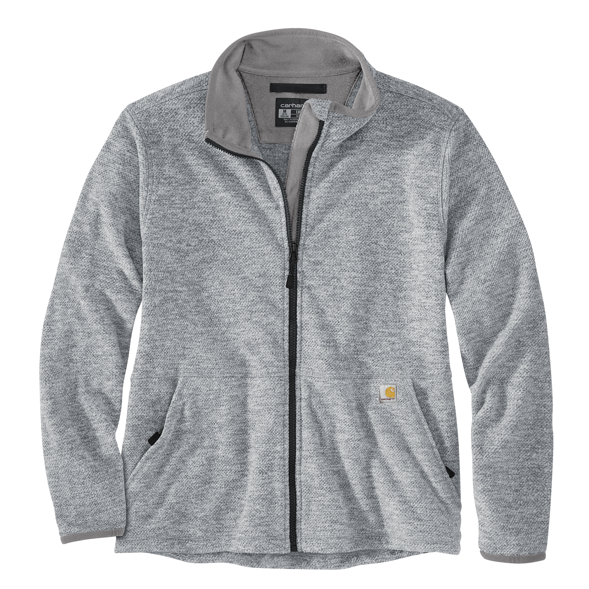 Picture of Carhartt 106419 Womens Full-Zip Relaxed Fit Fleece Jacket