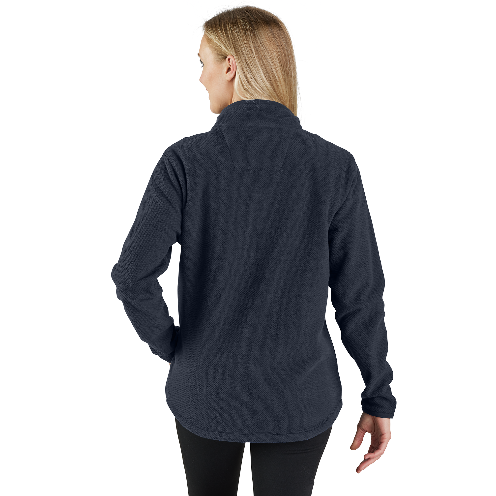 Picture of Carhartt 106419 Womens Full-Zip Relaxed Fit Fleece Jacket