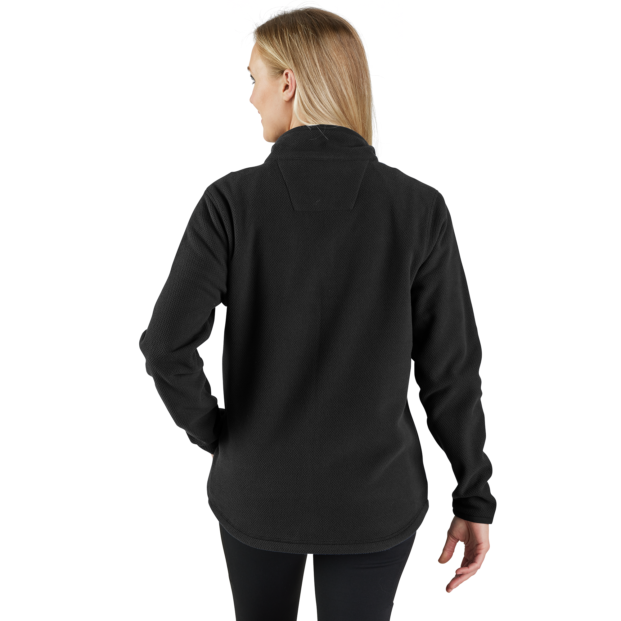 Picture of Carhartt 106419 Womens Full-Zip Relaxed Fit Fleece Jacket