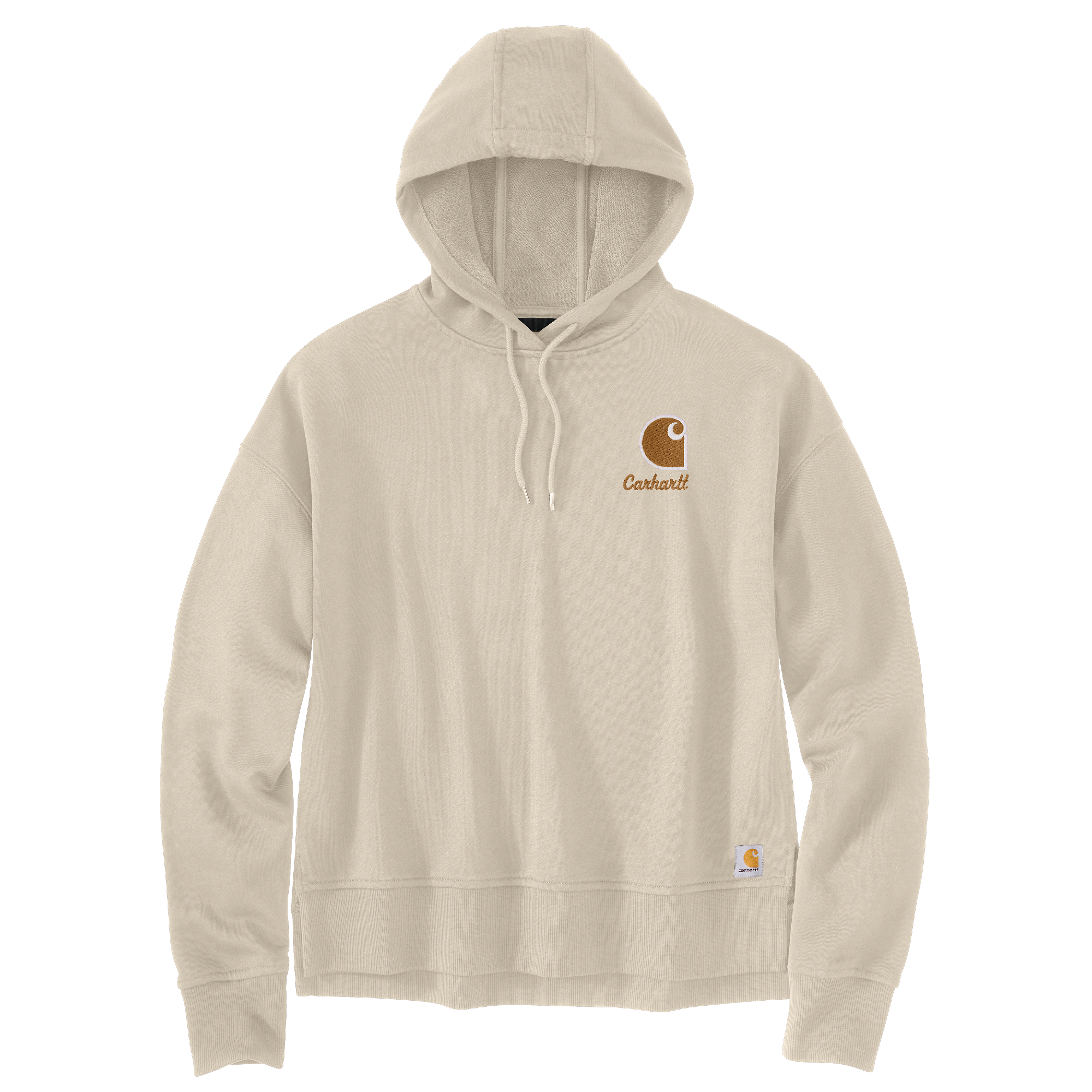 Picture of Carhartt 106479 Womens French Terry Graphic Hooded Sweatshirt