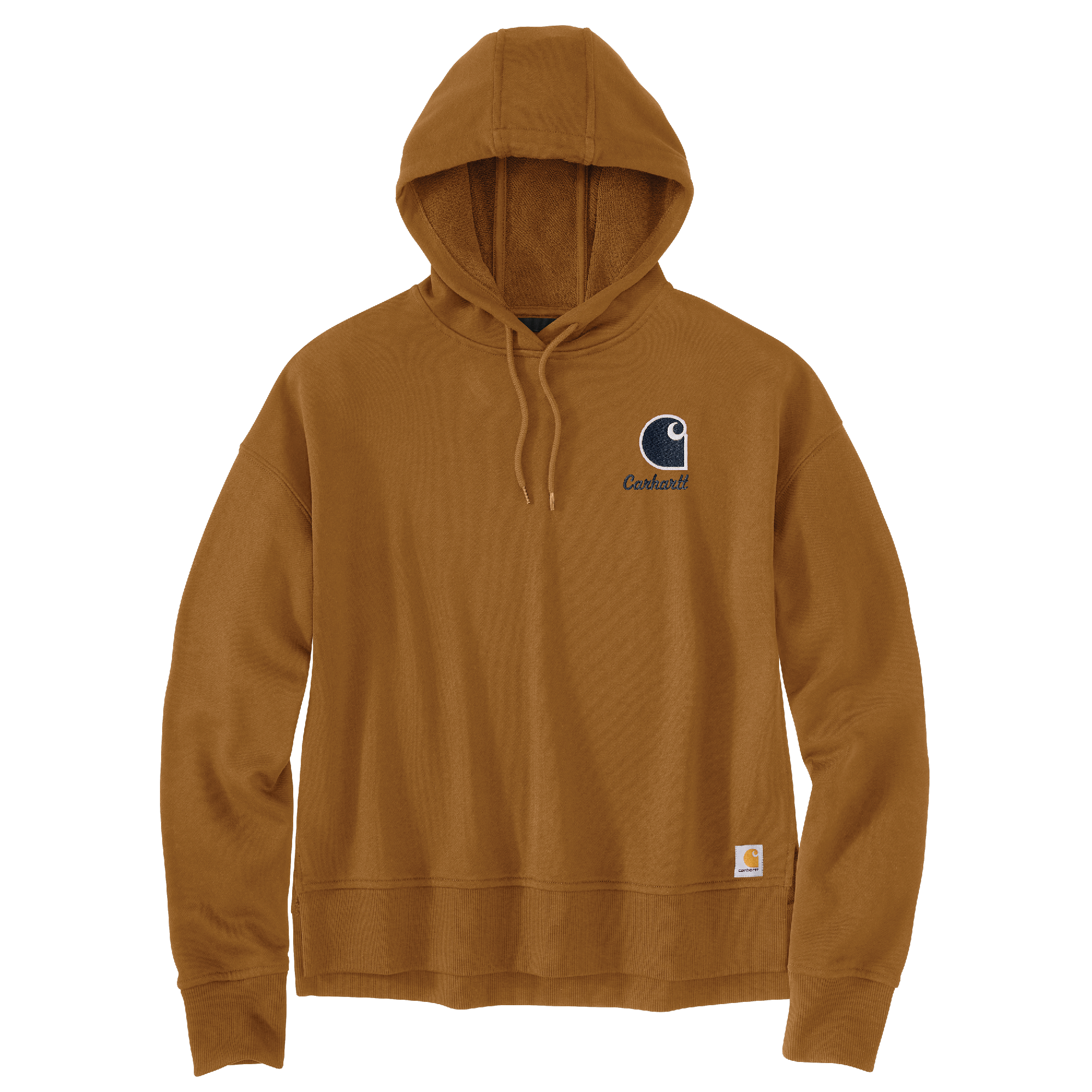 Picture of Carhartt 106479 Womens French Terry Graphic Hooded Sweatshirt