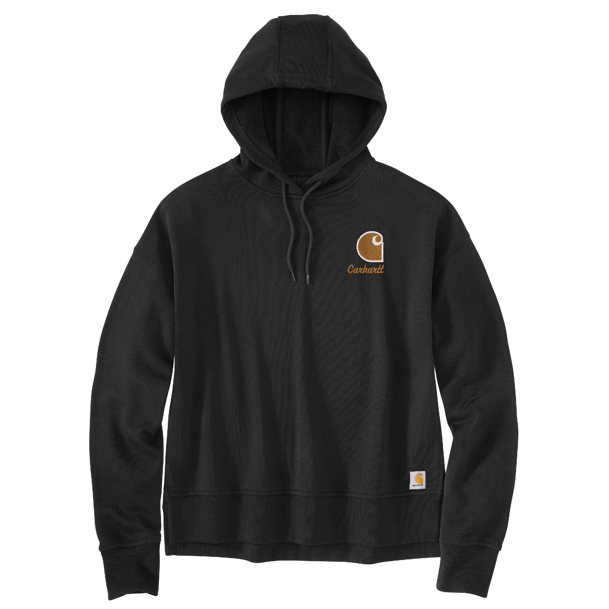 Picture of Carhartt 106479 Womens French Terry Graphic Hooded Sweatshirt