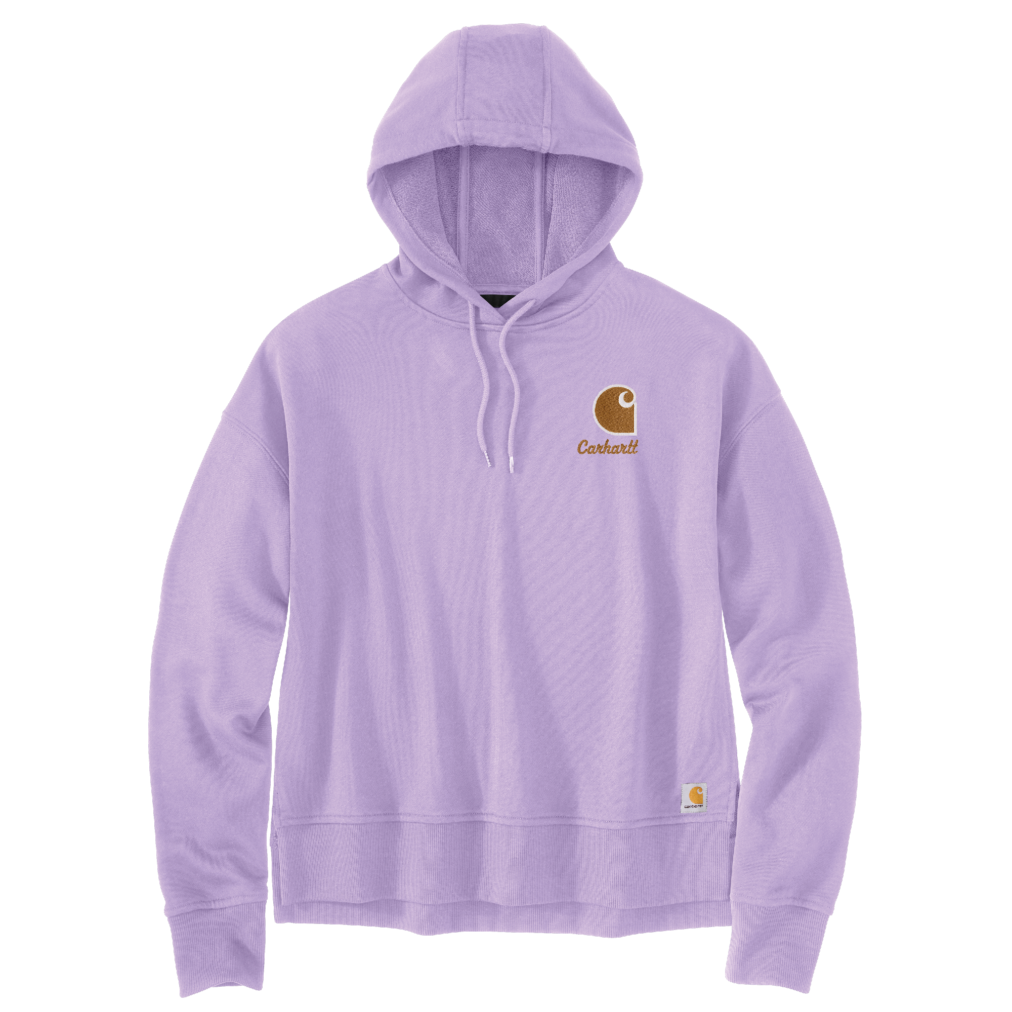 Picture of Carhartt 106479 Womens French Terry Graphic Hooded Sweatshirt