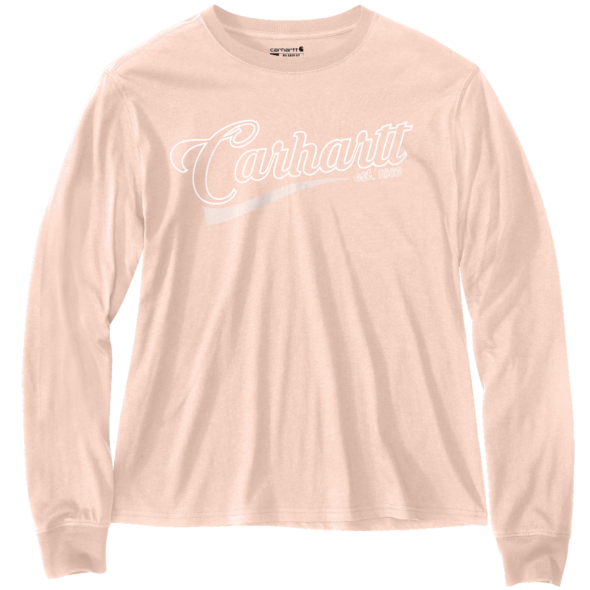 Picture of Carhartt 106574 Womens TENCEL™ Fiber Series Loose Fit Long-Sleeve Graphic T-shirt