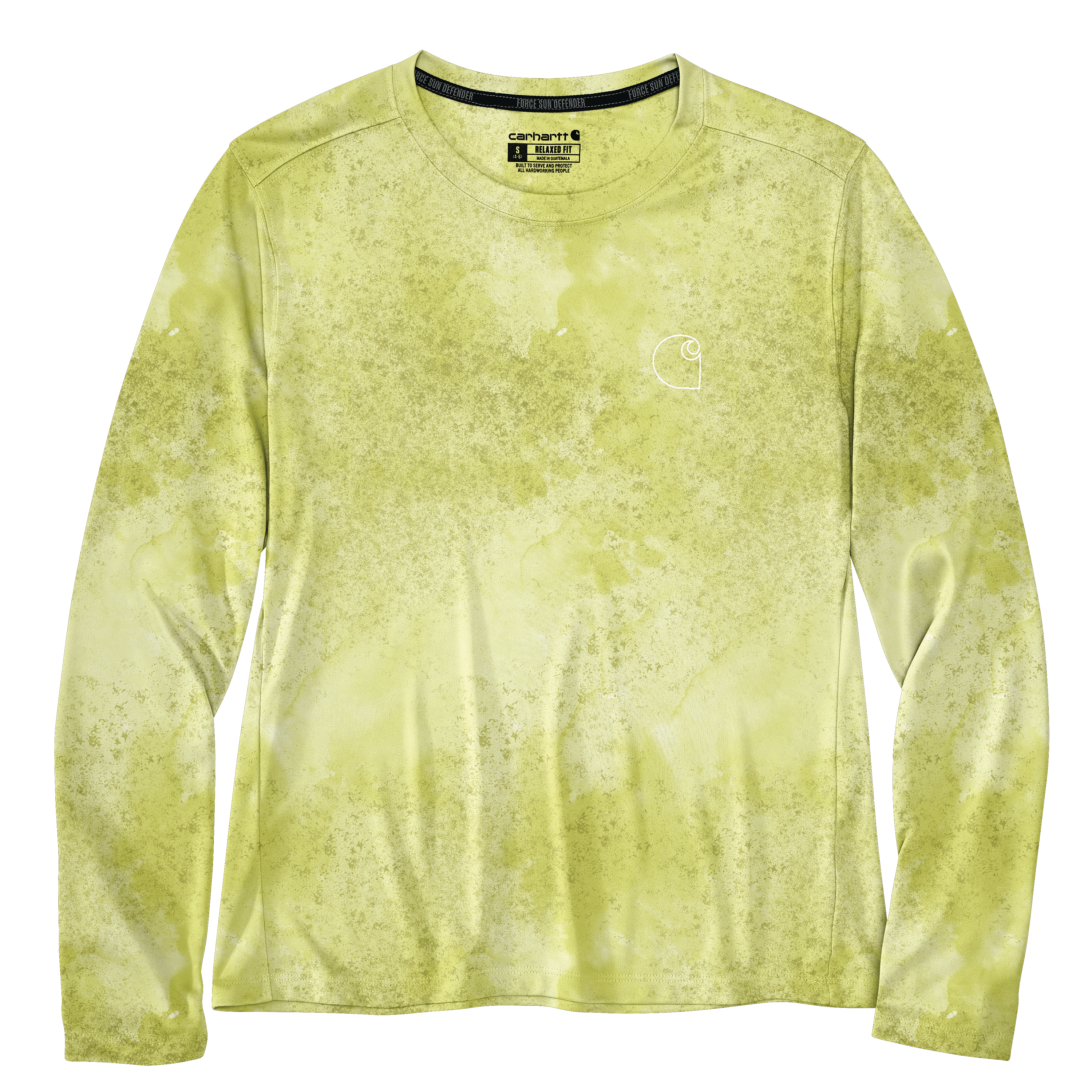 Picture of Carhartt 106632 Womens Force Sun Defender Lightweight Long-Sleeve Graphic T-shirt