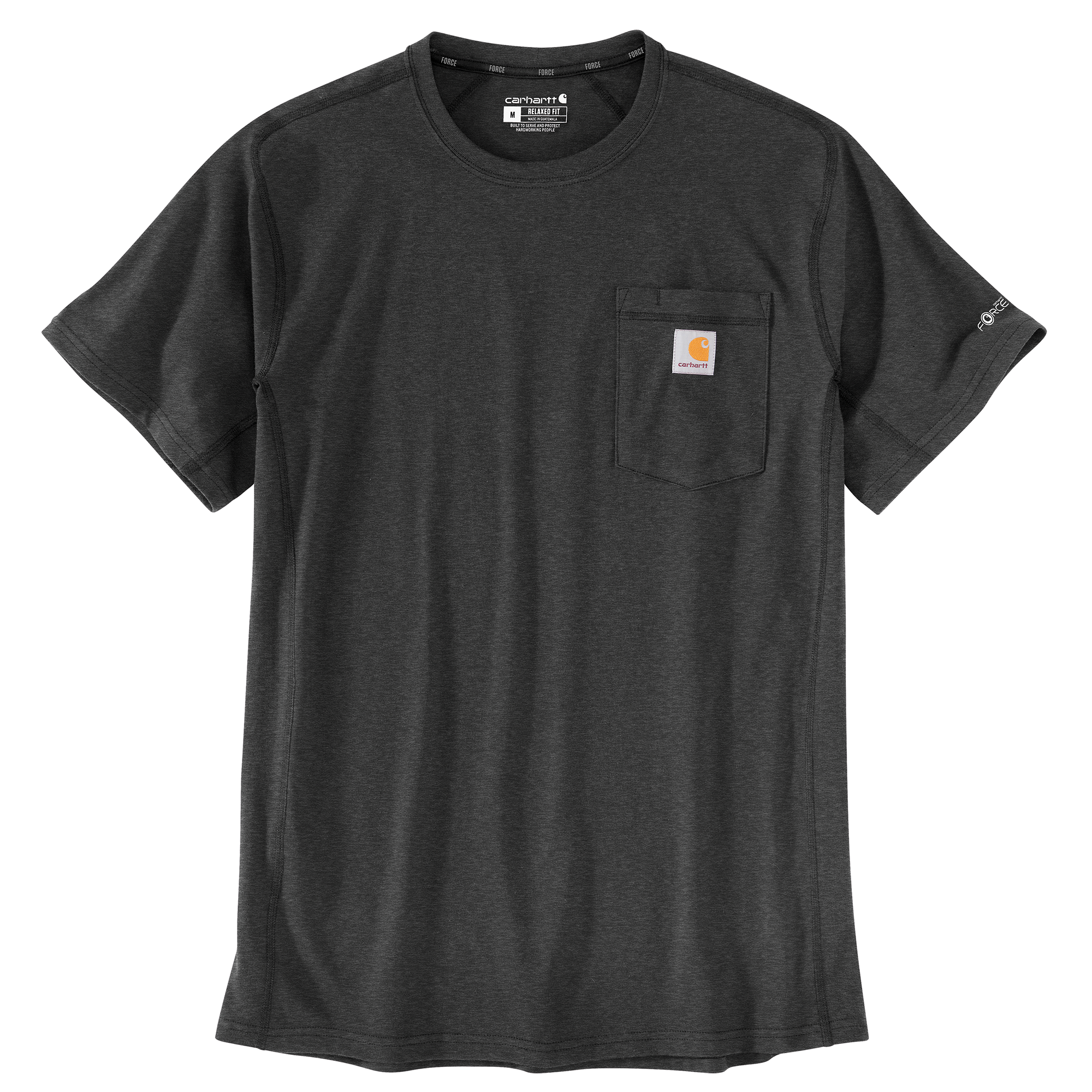 Picture of Carhartt 106652 Mens Force Relaxed Fit Midweight Short-Sleeve Pocket T-Shirt