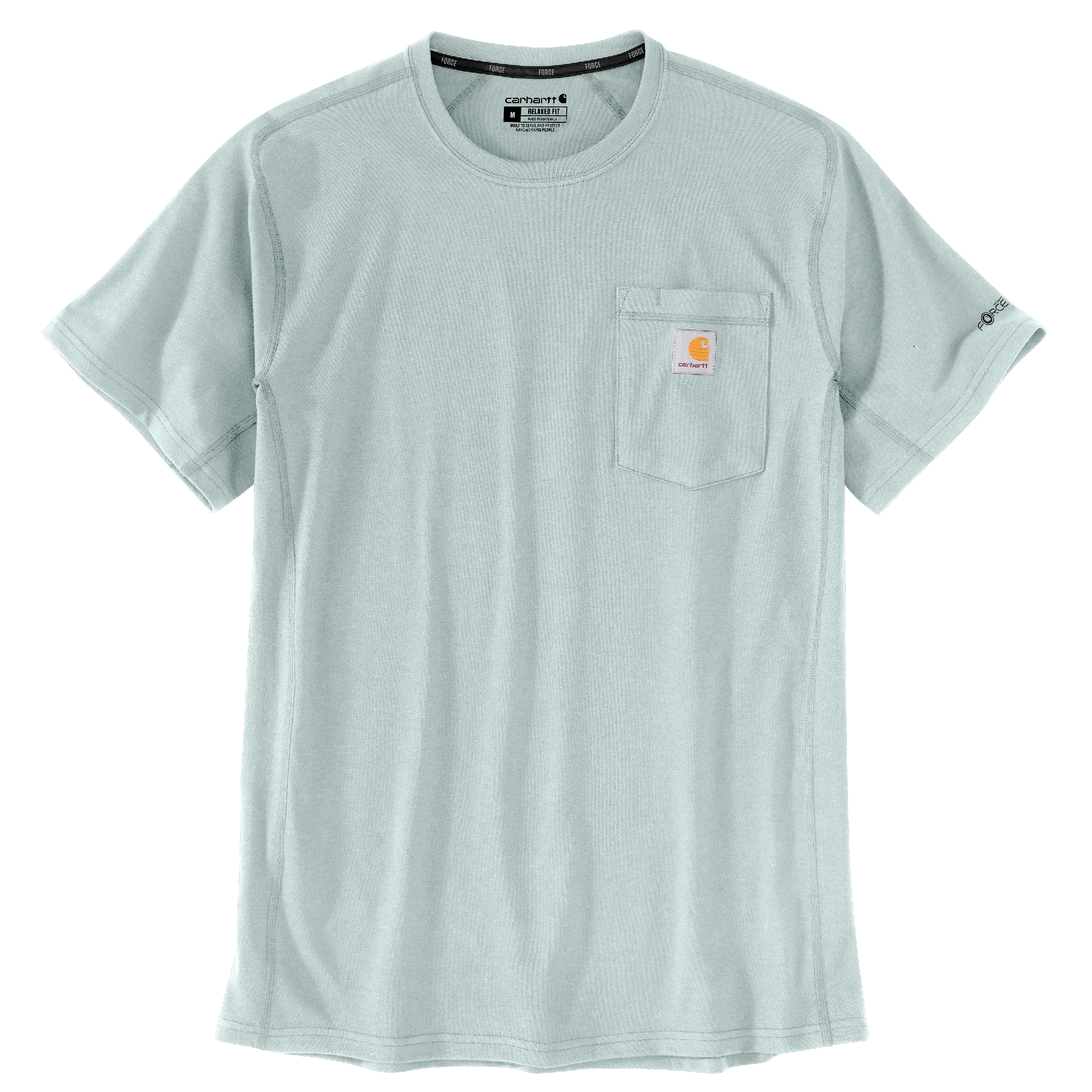 Picture of Carhartt 106652 Mens Force Relaxed Fit Midweight Short-Sleeve Pocket T-Shirt