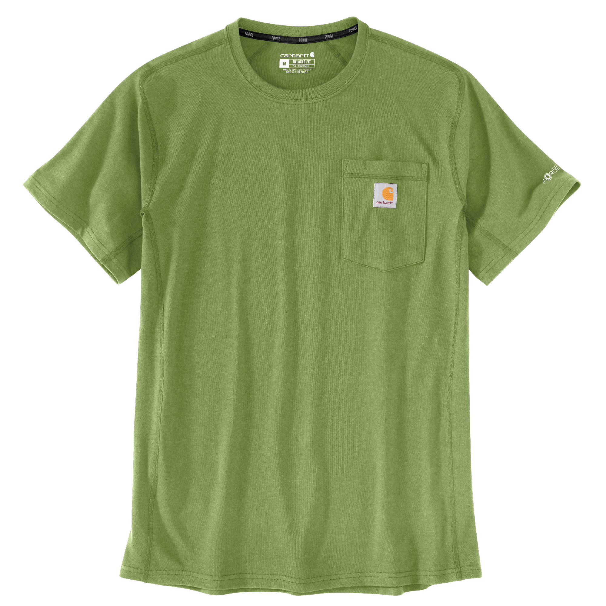Picture of Carhartt 106652 Mens Force Relaxed Fit Midweight Short-Sleeve Pocket T-Shirt