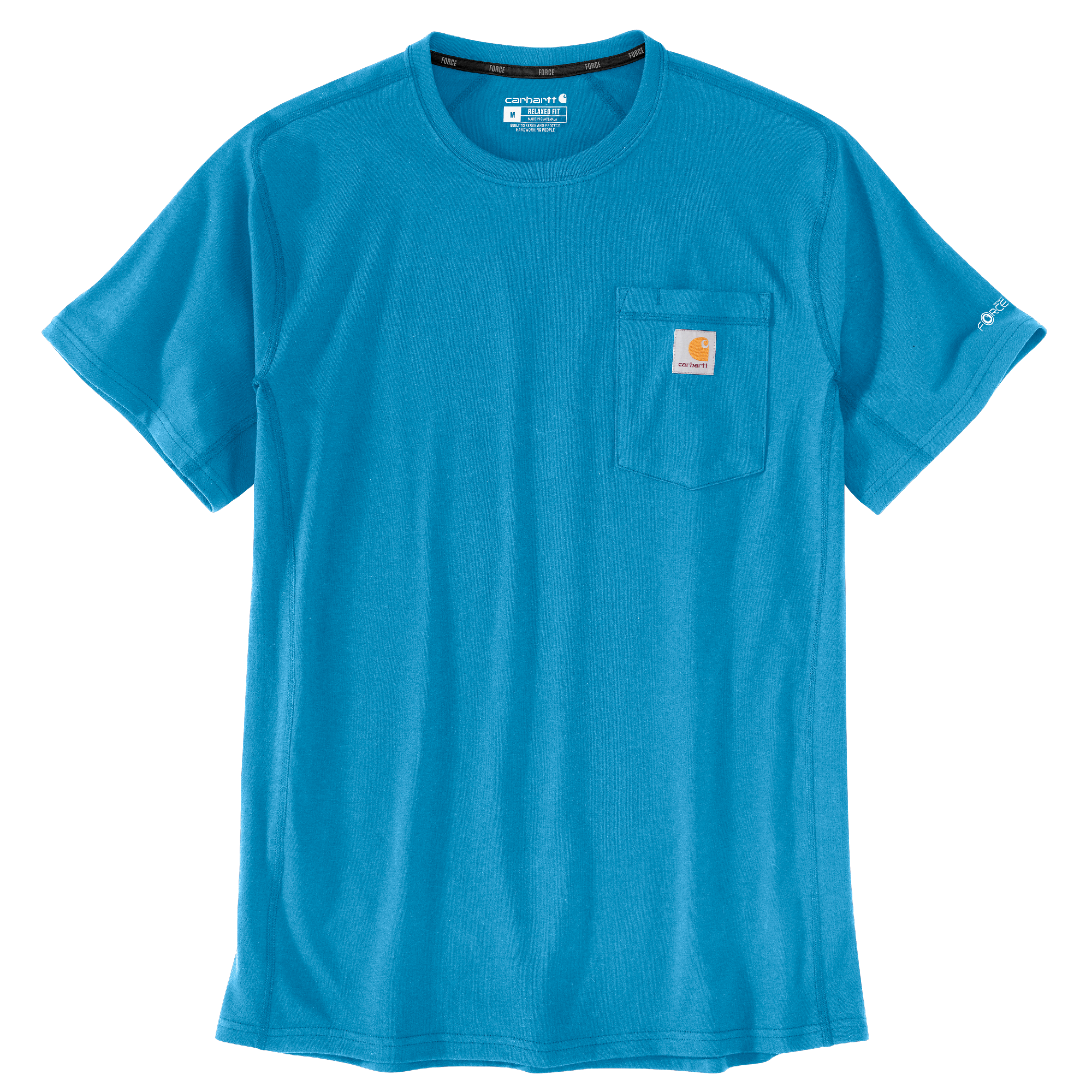Picture of Carhartt 106652 Mens Force Relaxed Fit Midweight Short-Sleeve Pocket T-Shirt