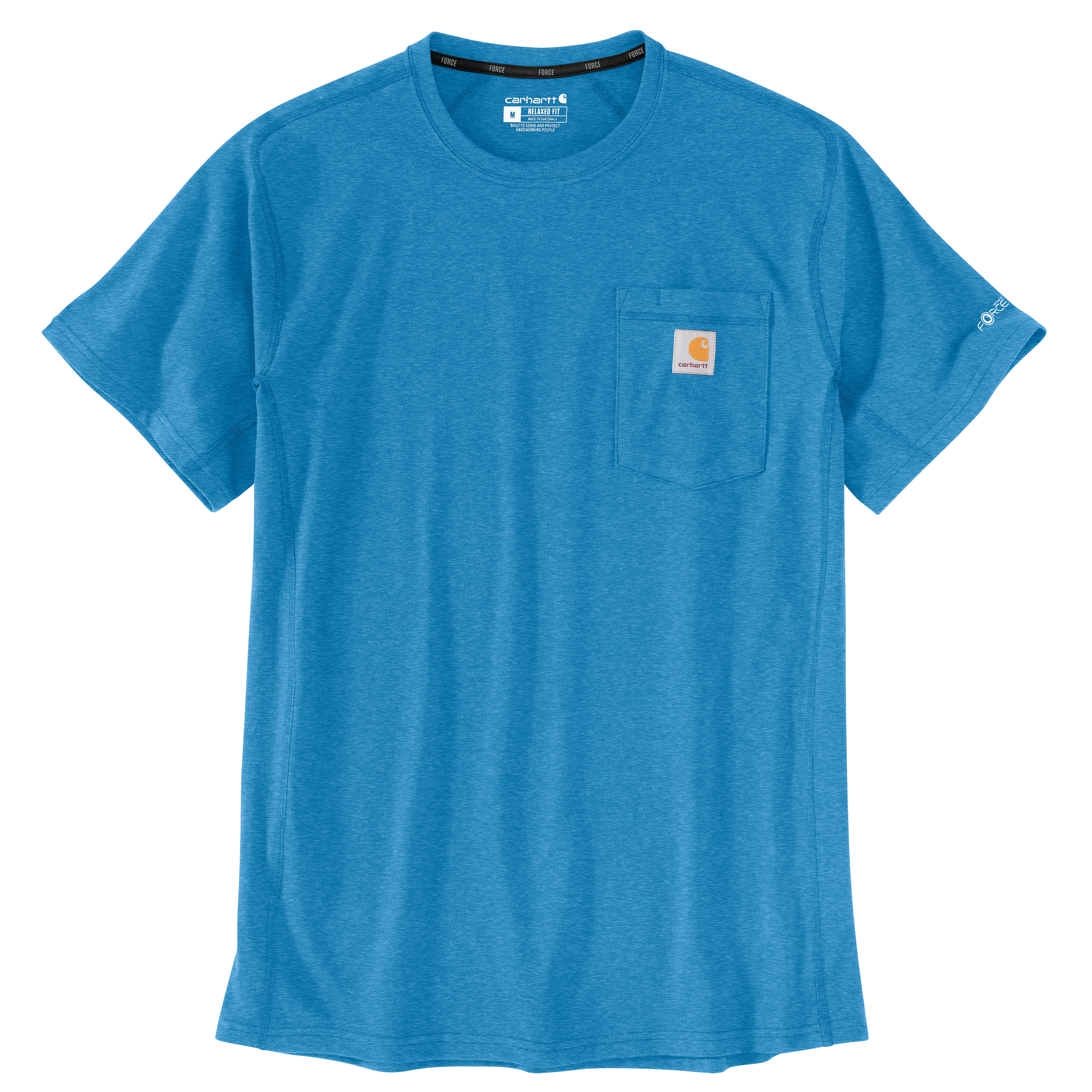 Picture of Carhartt 106652 Mens Force Relaxed Fit Midweight Short-Sleeve Pocket T-Shirt