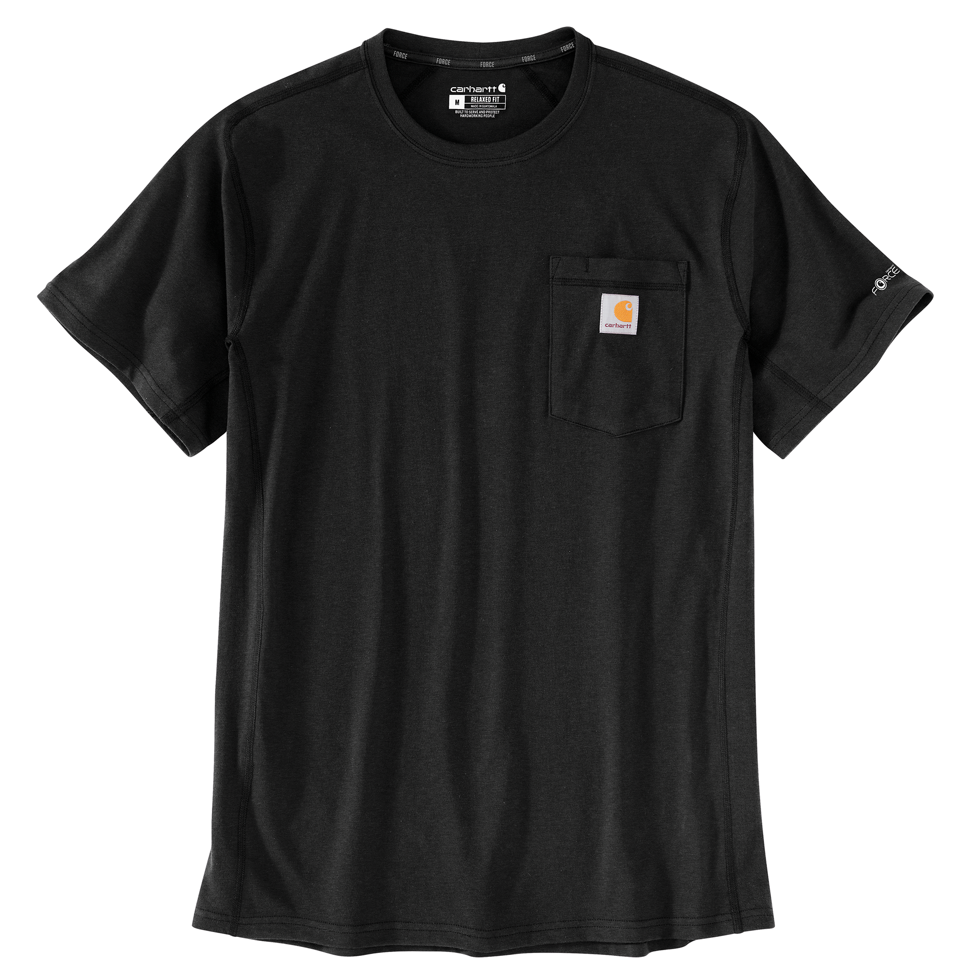 Picture of Carhartt 106652 Mens Force Relaxed Fit Midweight Short-Sleeve Pocket T-Shirt