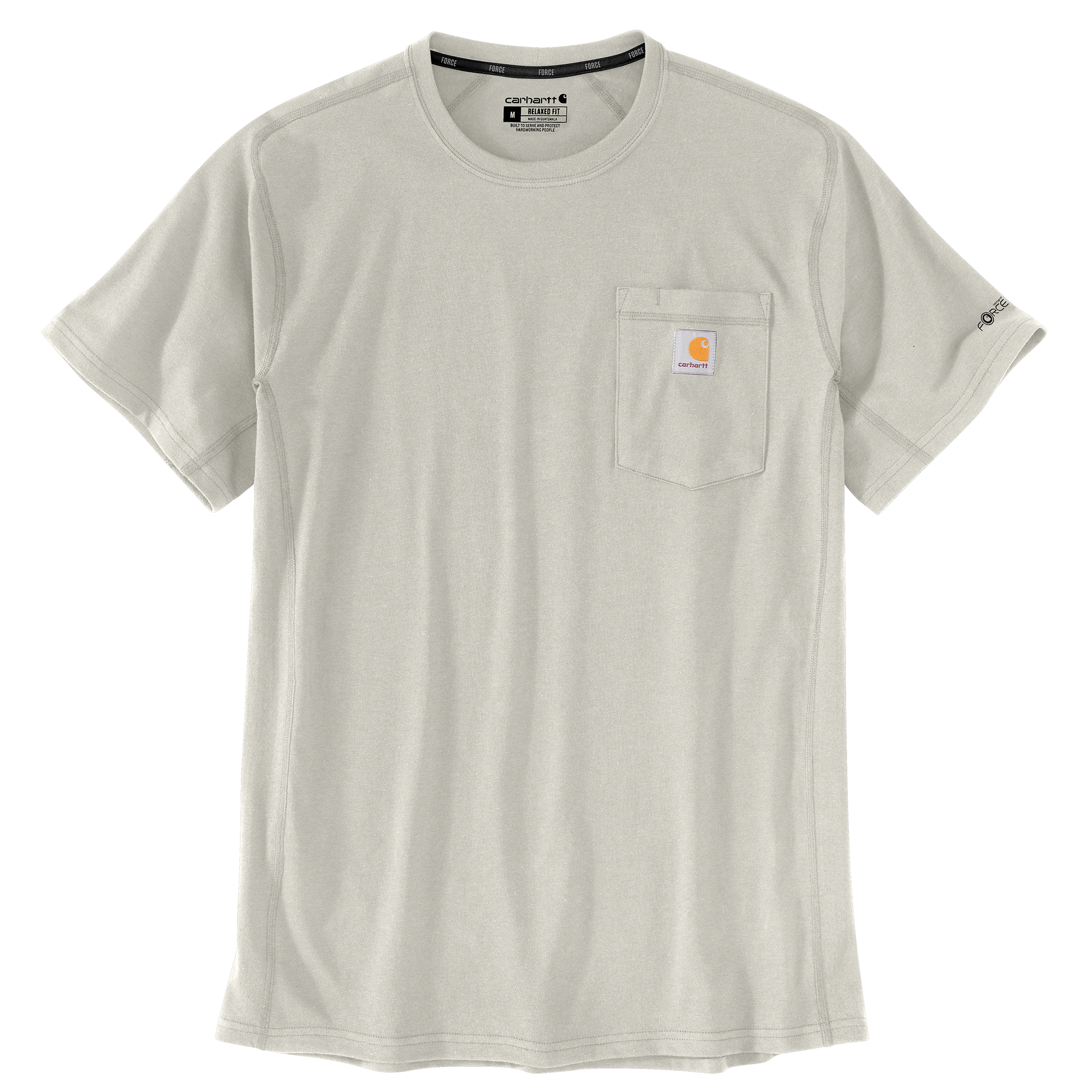 Picture of Carhartt 106652 Mens Force Relaxed Fit Midweight Short-Sleeve Pocket T-Shirt