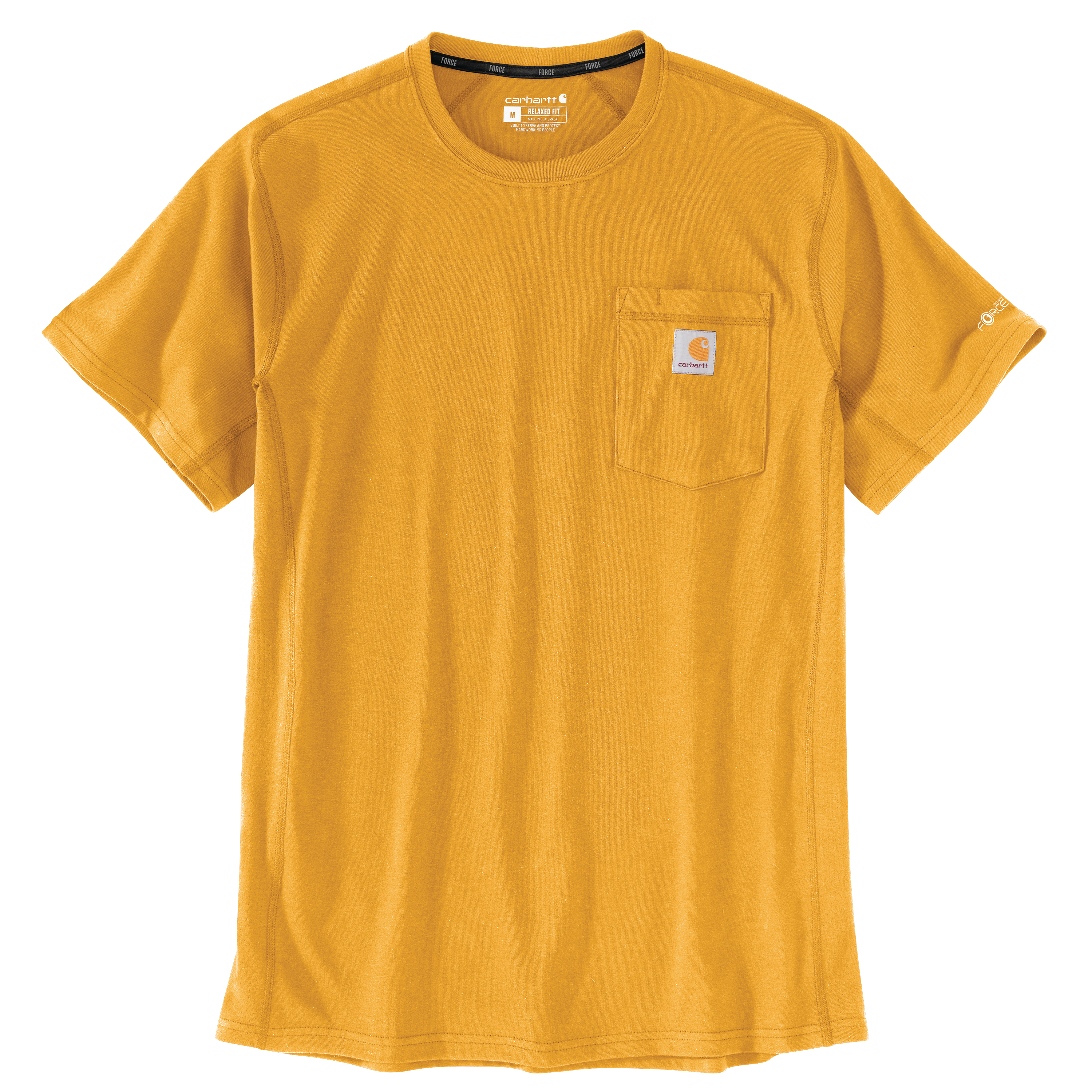 Picture of Carhartt 106652 Mens Force Relaxed Fit Midweight Short-Sleeve Pocket T-Shirt