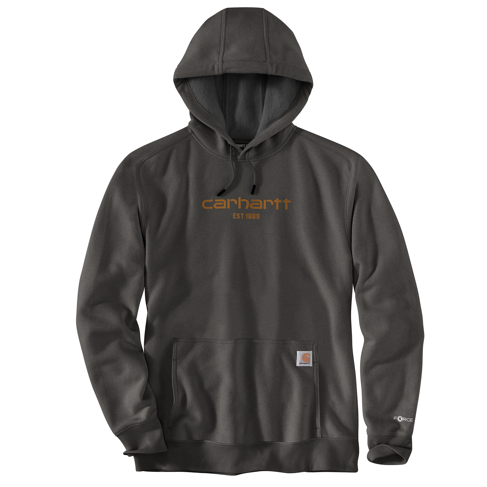 Picture of Carhartt 106655 Mens Force Relaxed Fit Lightweight Logo Graphic Sweatshirt
