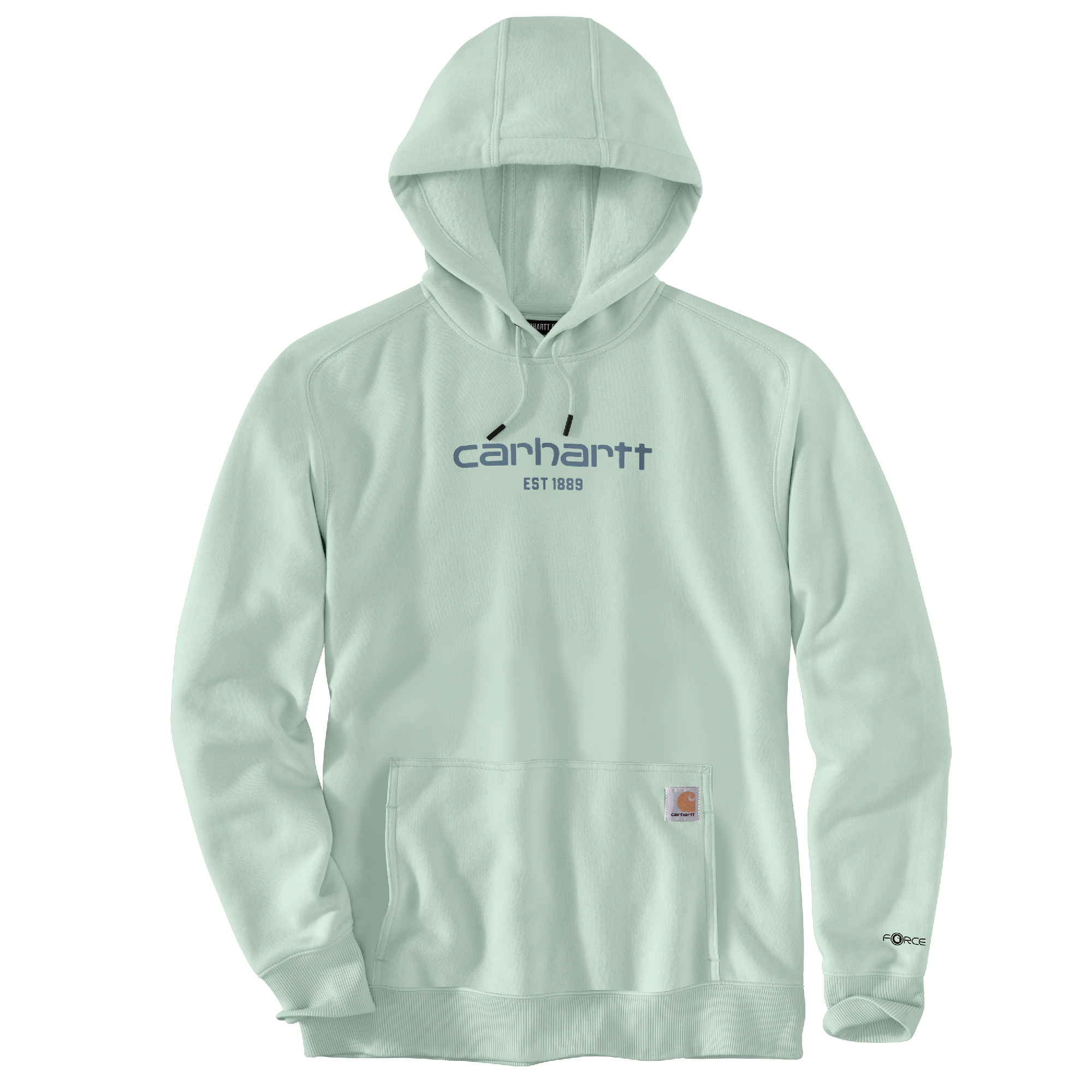 Picture of Carhartt 106655 Mens Force Relaxed Fit Lightweight Logo Graphic Sweatshirt