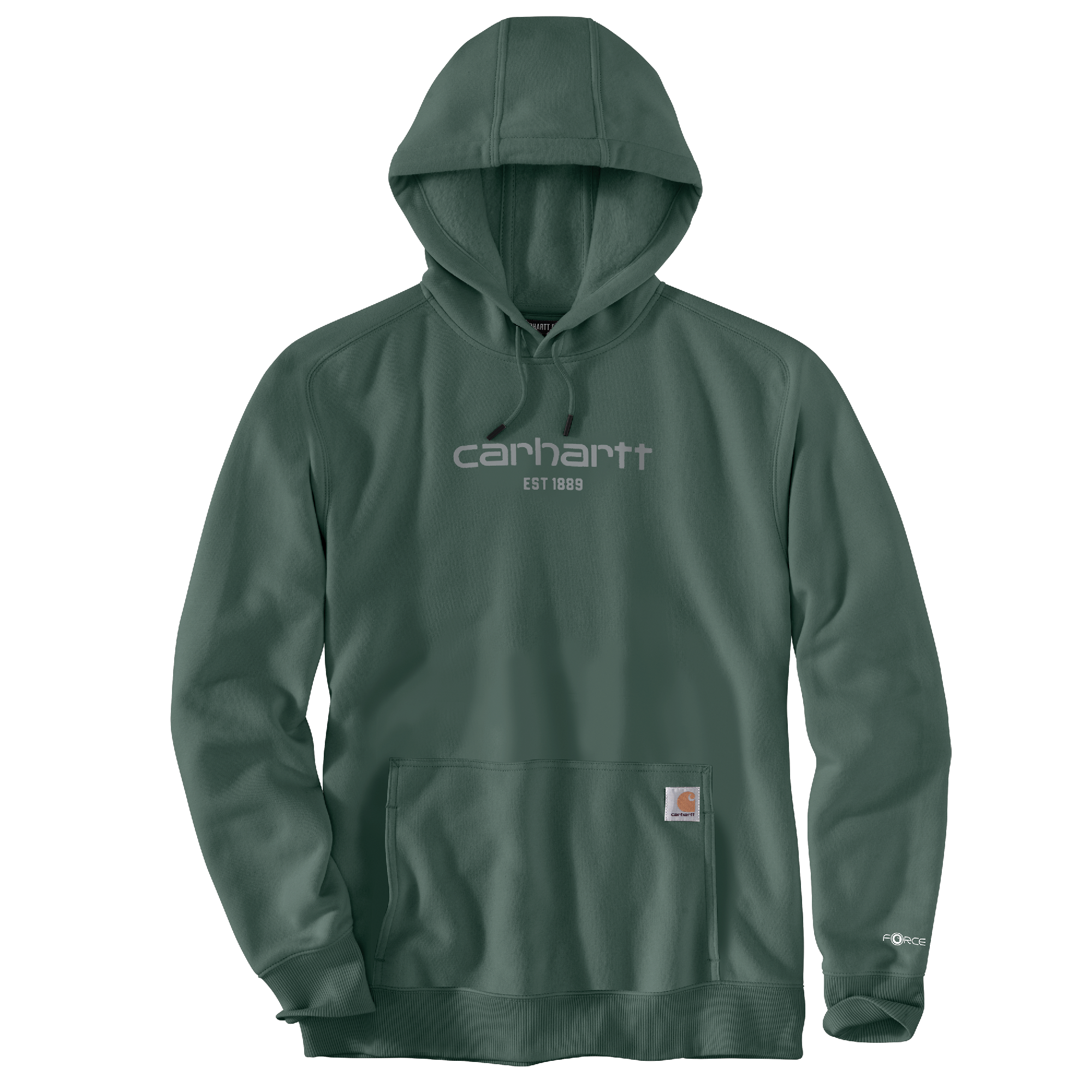 Picture of Carhartt 106655 Mens Force Relaxed Fit Lightweight Logo Graphic Sweatshirt