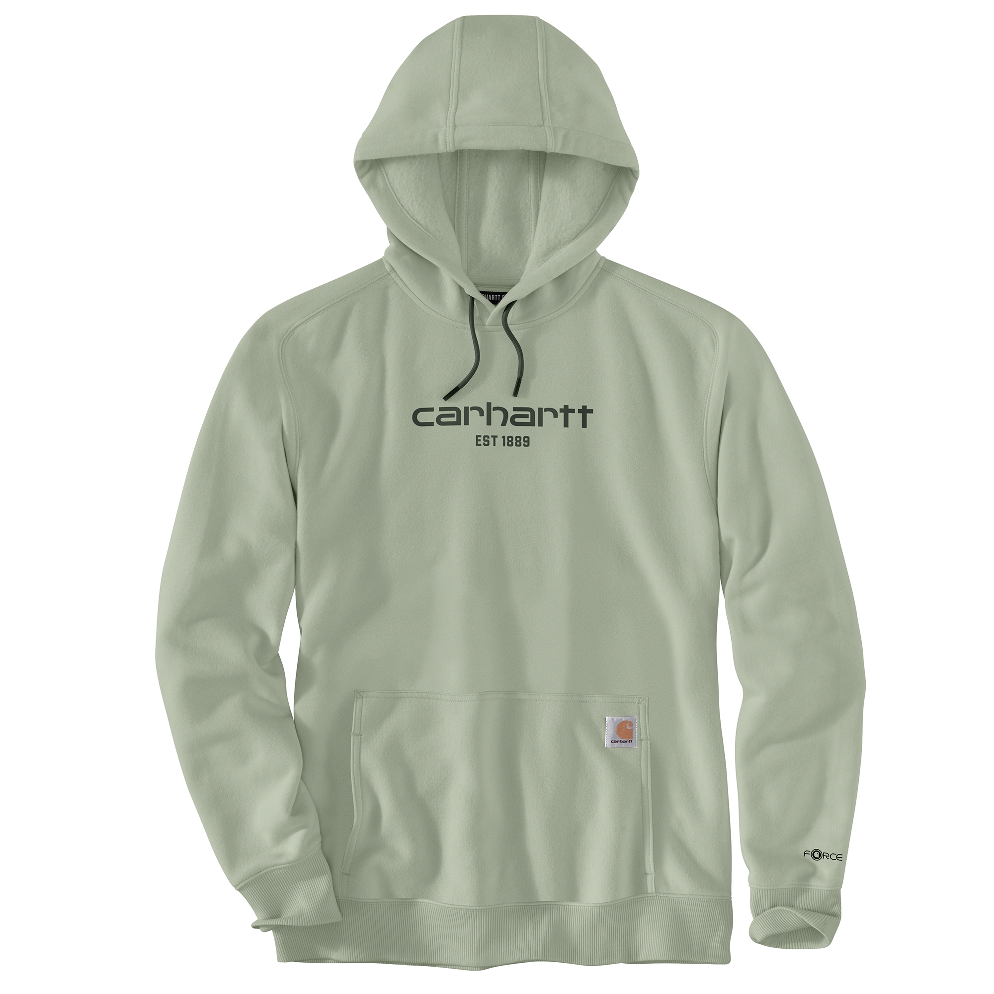 Picture of Carhartt 106655 Mens Force Relaxed Fit Lightweight Logo Graphic Sweatshirt
