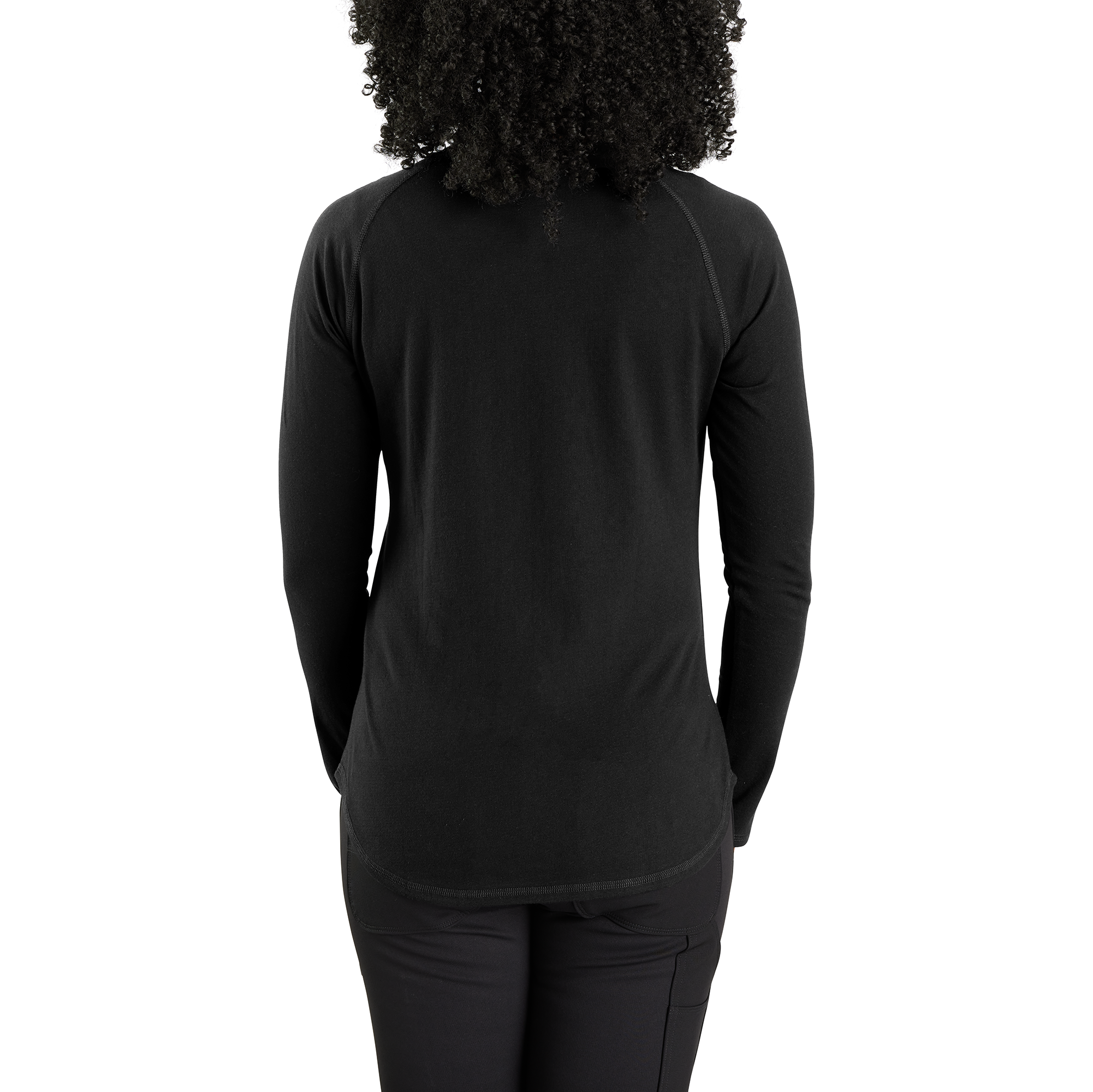 Picture of Carhartt 106659 Womens Force Relaxed Fit Midweight Long-Sleeve Pocket T-Shirt