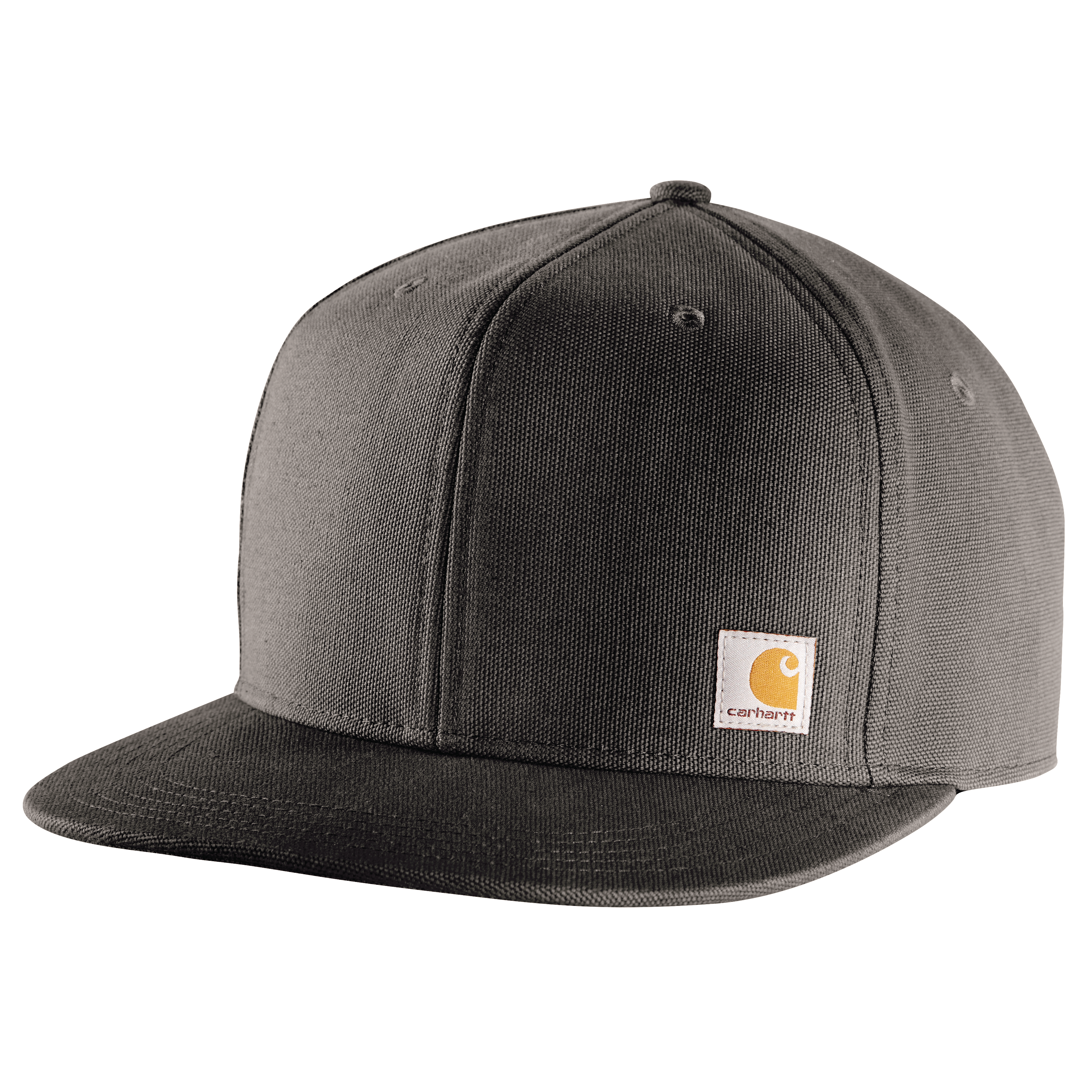 Picture of Carhartt 106665 Mens Firm Duck Flat Brim Cap