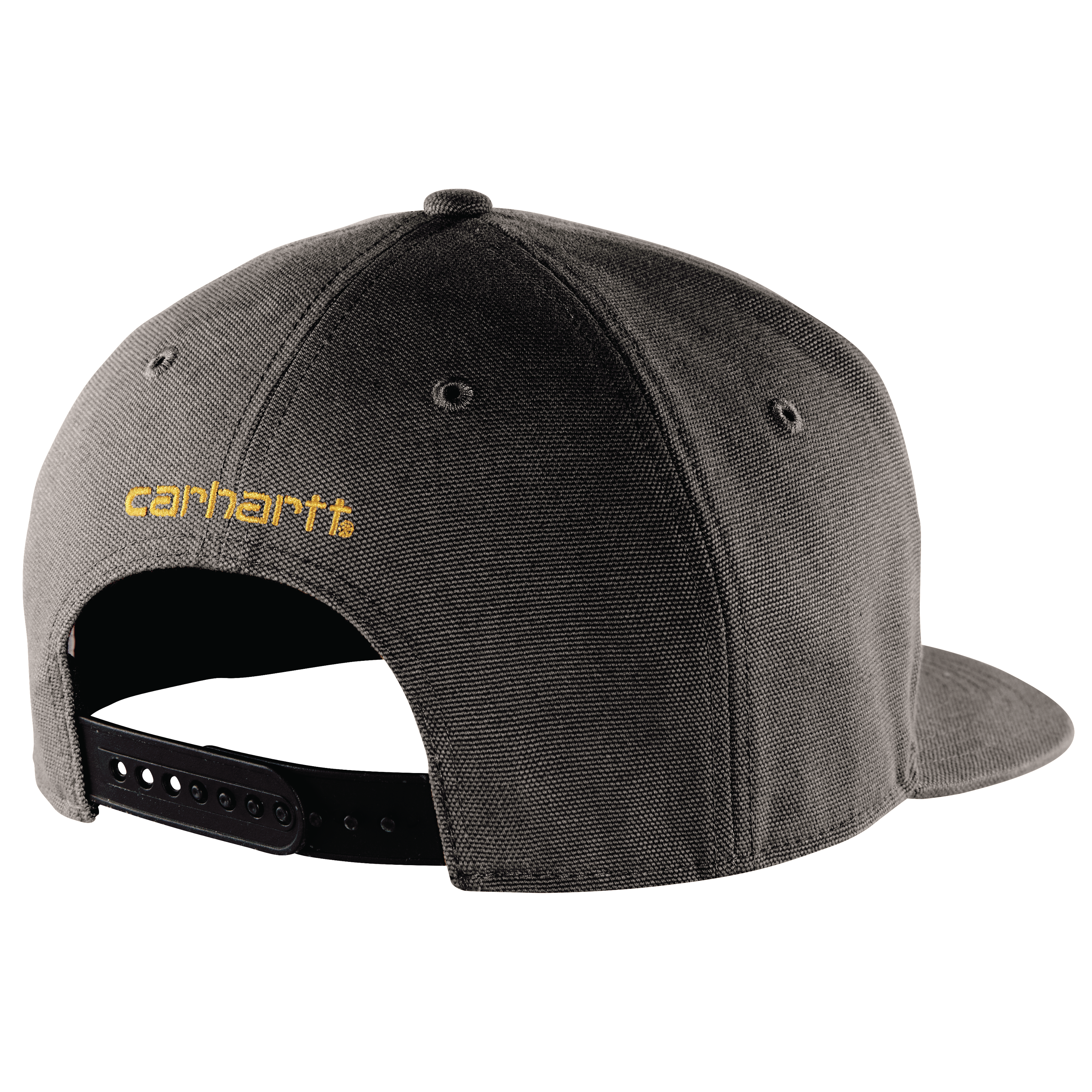 Picture of Carhartt 106665 Mens Firm Duck Flat Brim Cap