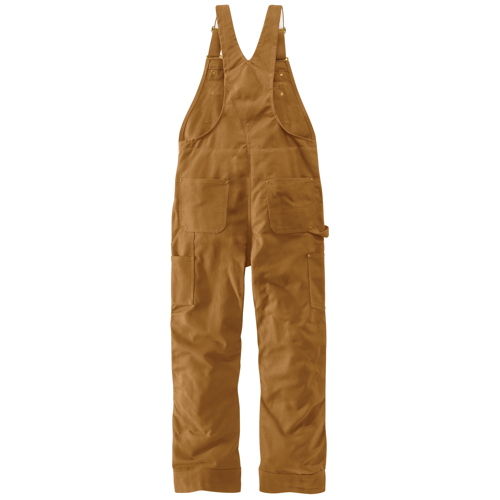 Picture of Carhartt 106672 Mens Loose Fit Firm Duck Insulated Bib Overall