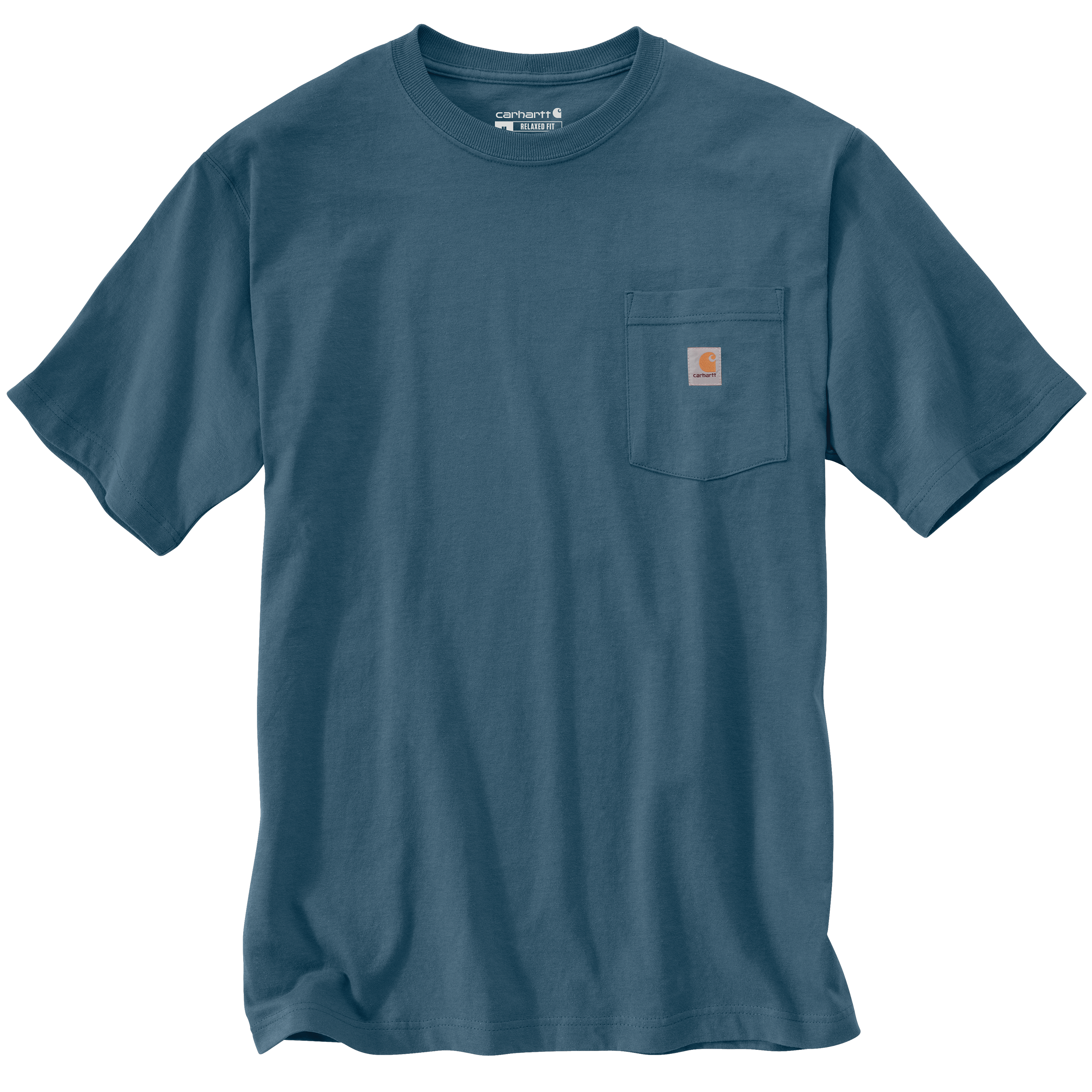 Picture of Carhartt 106760 Mens Relaxed Fit Lightweight Short-Sleeve Pocket C Graphic T-Shirt
