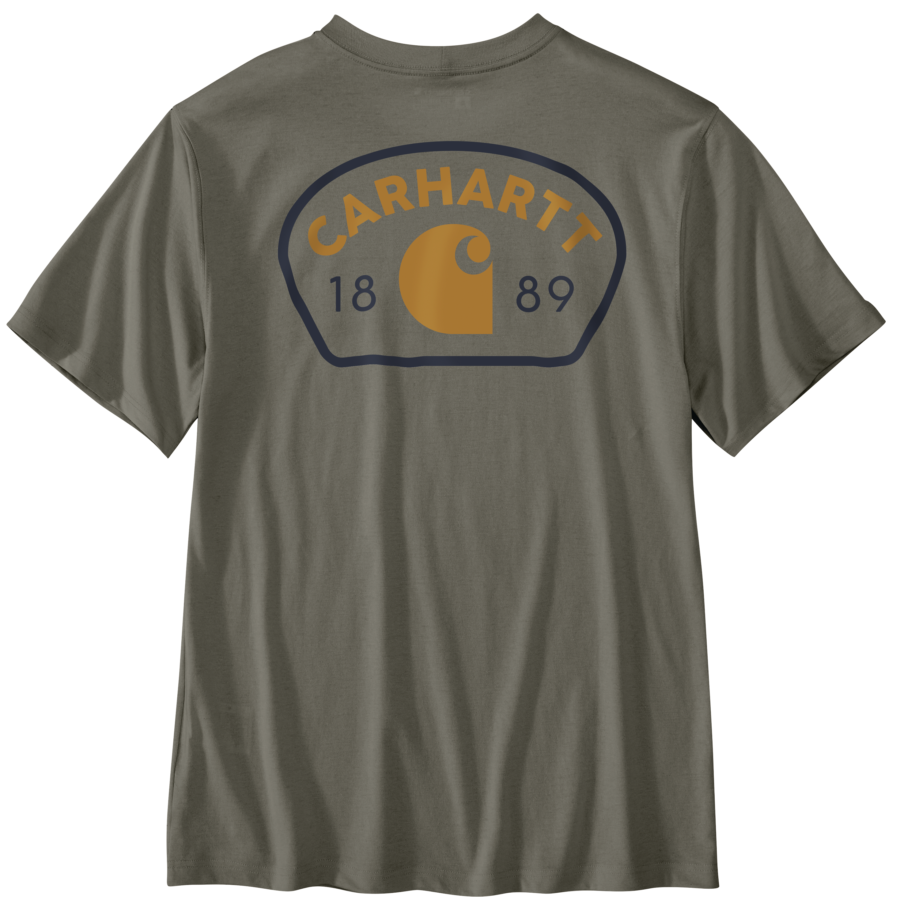 Picture of Carhartt 106769 Mens Relaxed Fit Lightweight Short-Sleeve 1889 Graphic T-Shirt