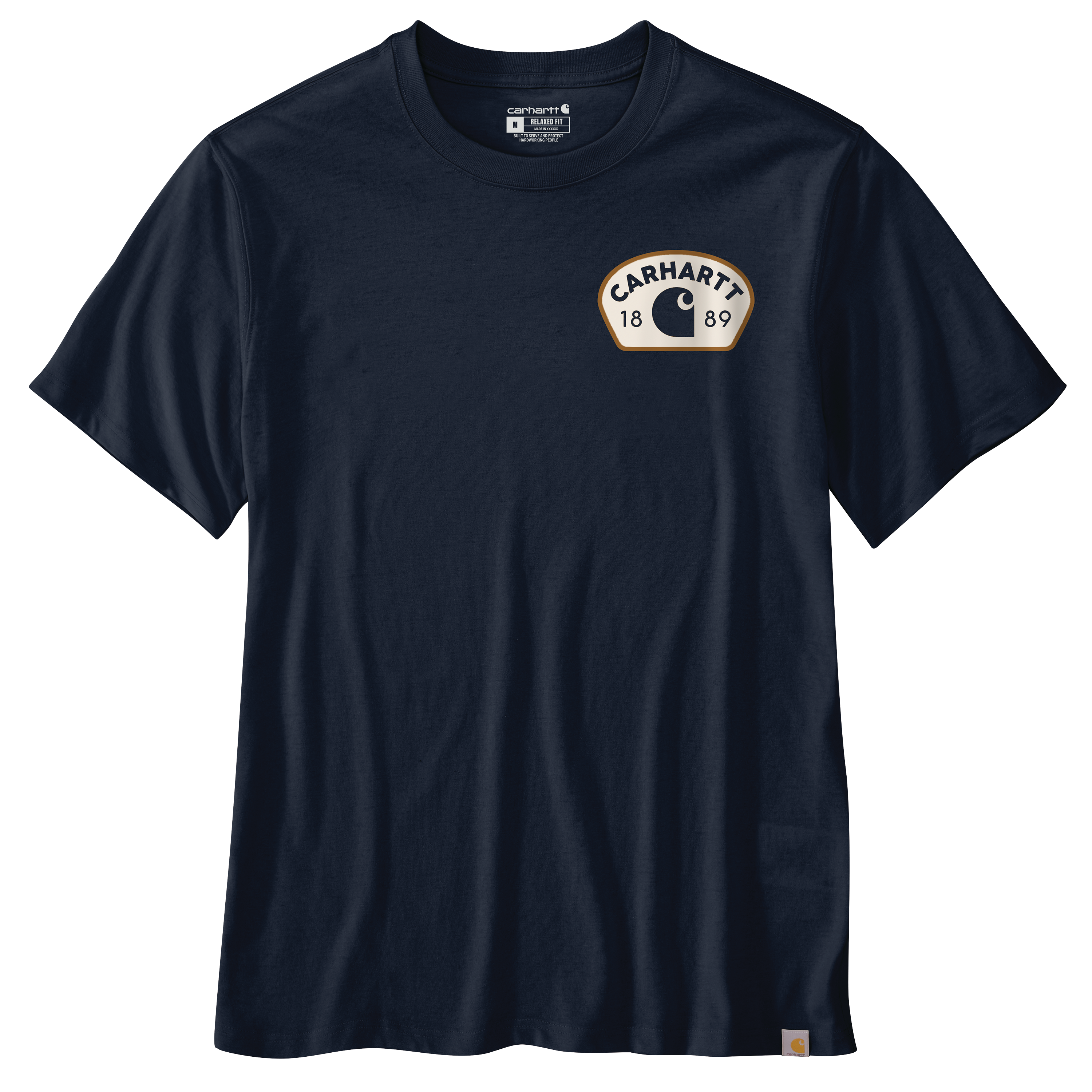 Picture of Carhartt 106769 Mens Relaxed Fit Lightweight Short-Sleeve 1889 Graphic T-Shirt