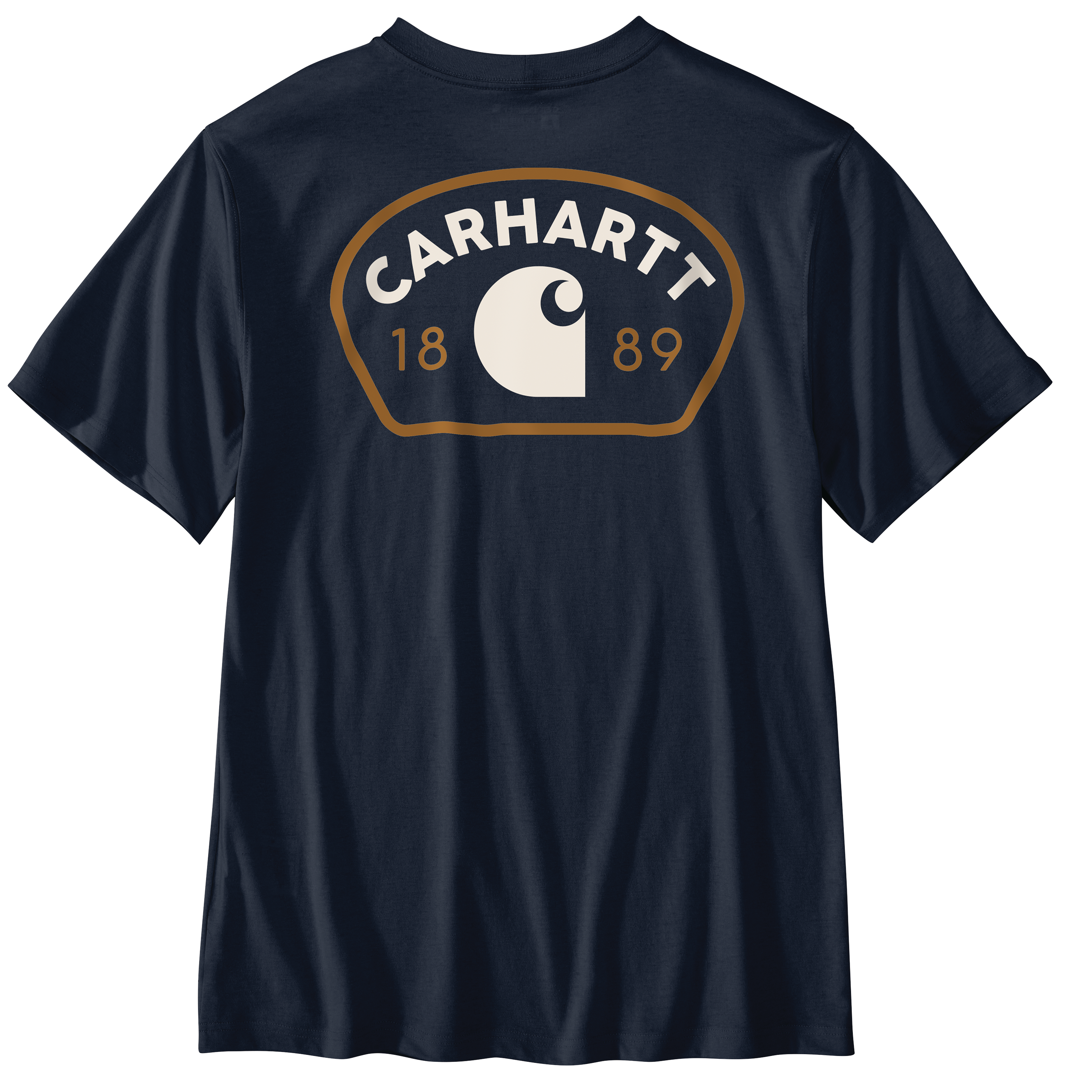 Picture of Carhartt 106769 Mens Relaxed Fit Lightweight Short-Sleeve 1889 Graphic T-Shirt