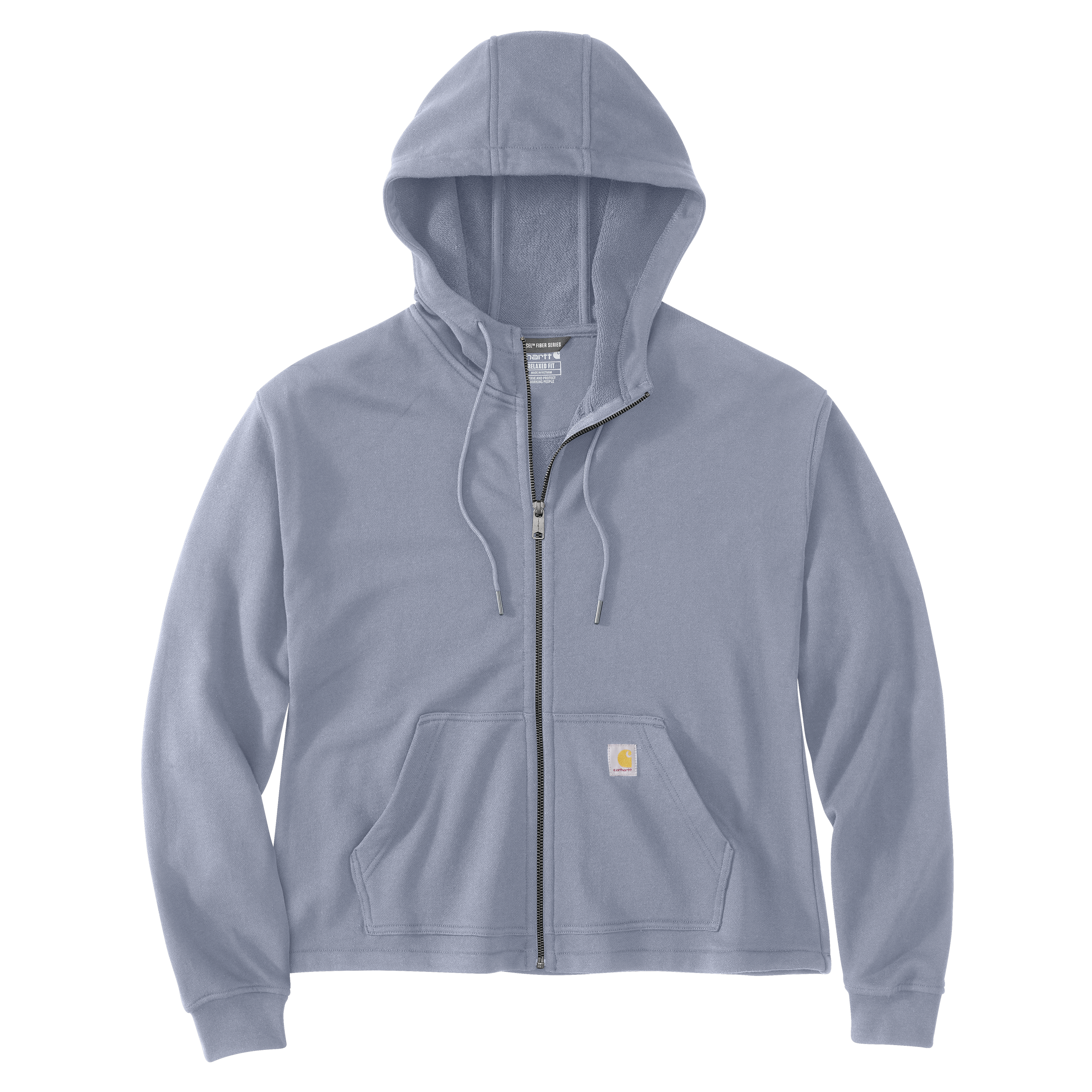 Picture of Carhartt 106837 Womens TENCEL™ Fiber Series Loose Fit Full-Zip Sweatshirt