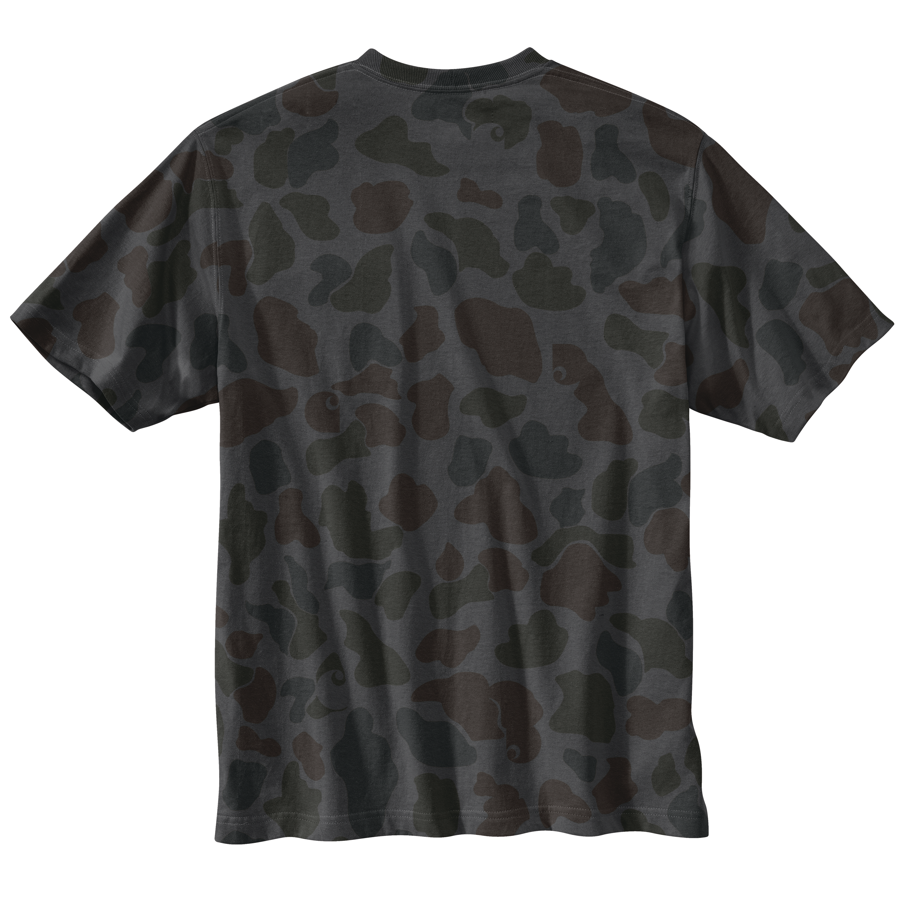 Picture of Carhartt 106894 Mens Relaxed Fit Lightweight Short-Sleeve Pocket Camo Logo Graphic T-Shirt