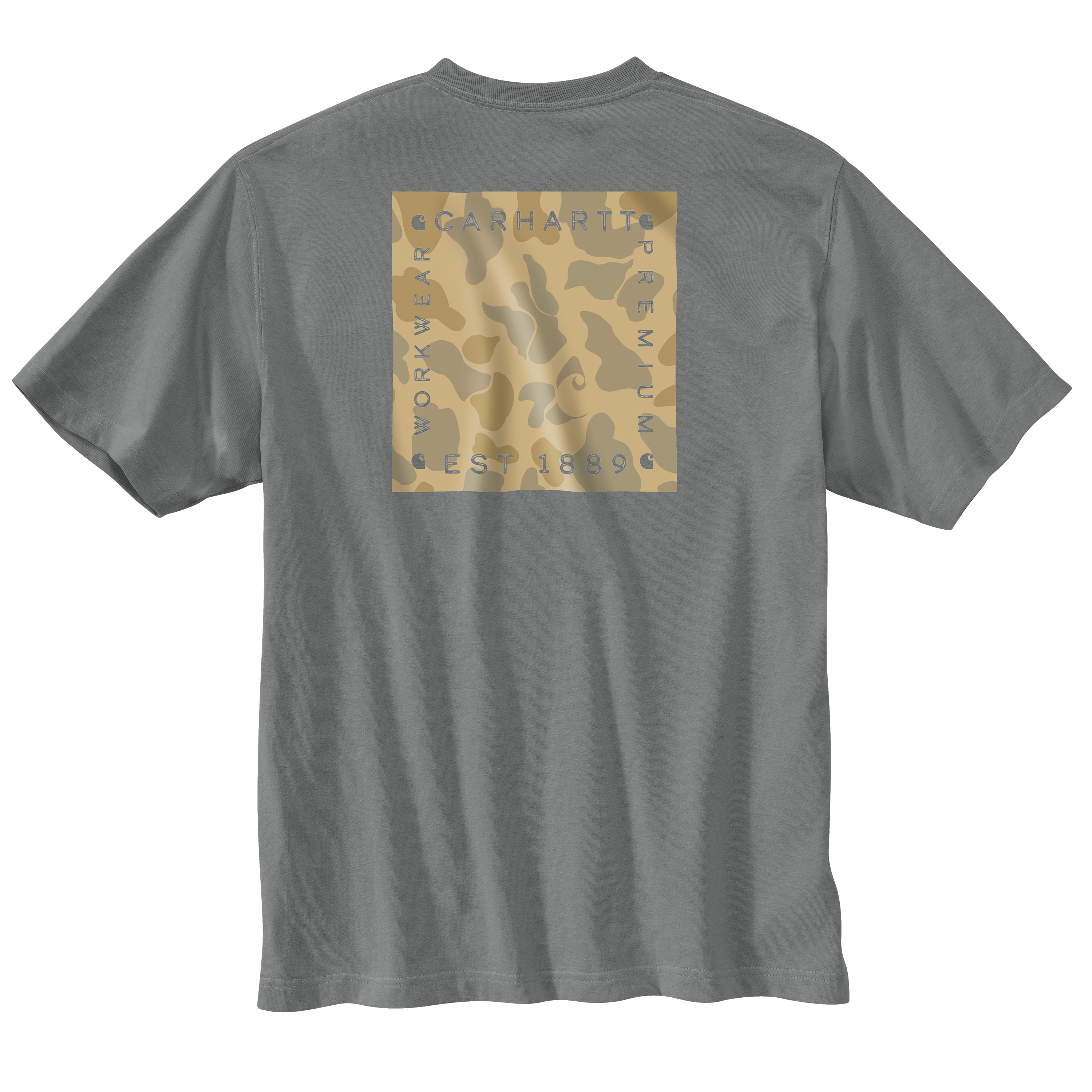 Picture of Carhartt 106895 Mens Relaxed Fit Lightweight Short-Sleeve Camo Graphic T-Shirt