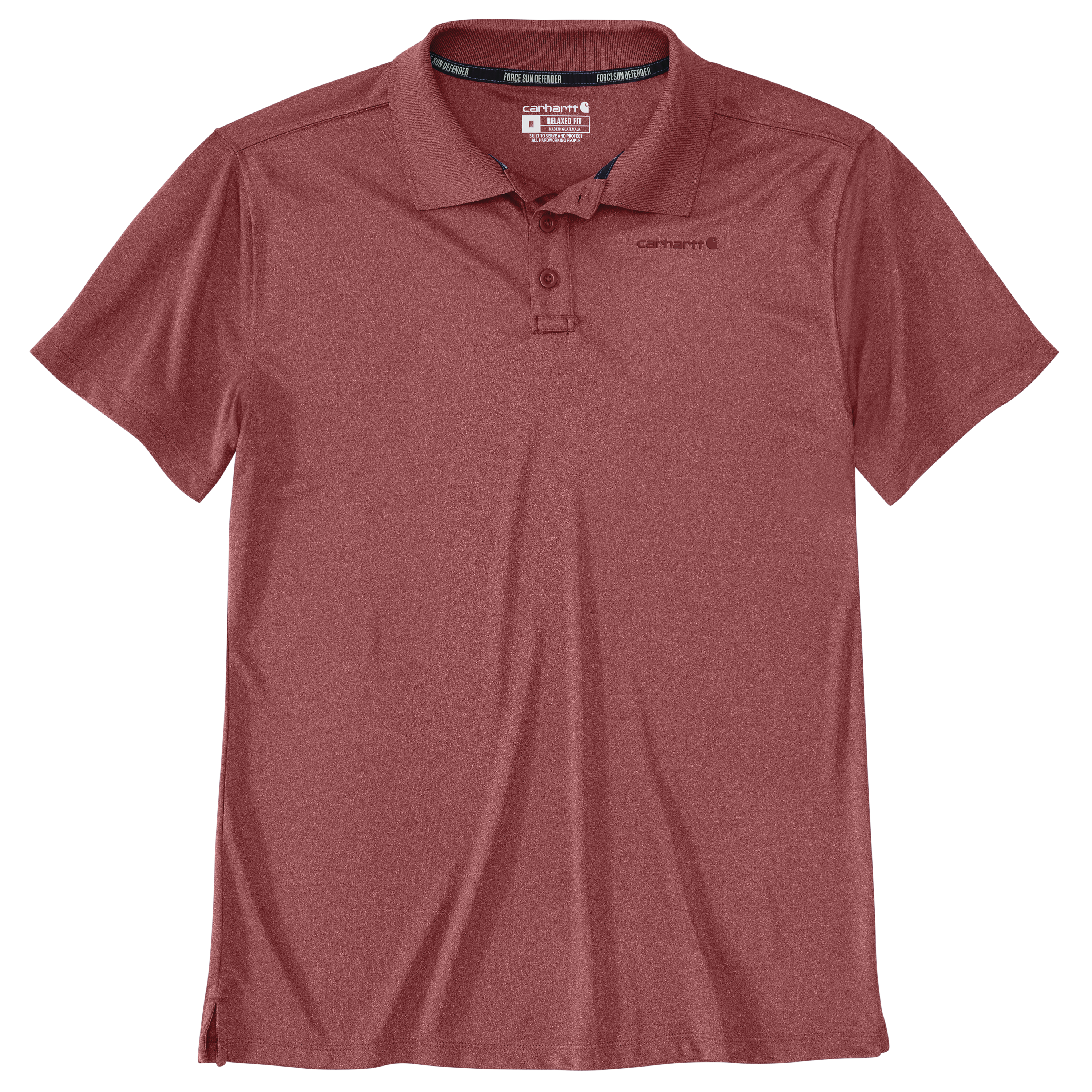Picture of Carhartt 106901 Mens Force Sun Defender™ Relaxed Fit Lightweight Short-Sleeve Polo
