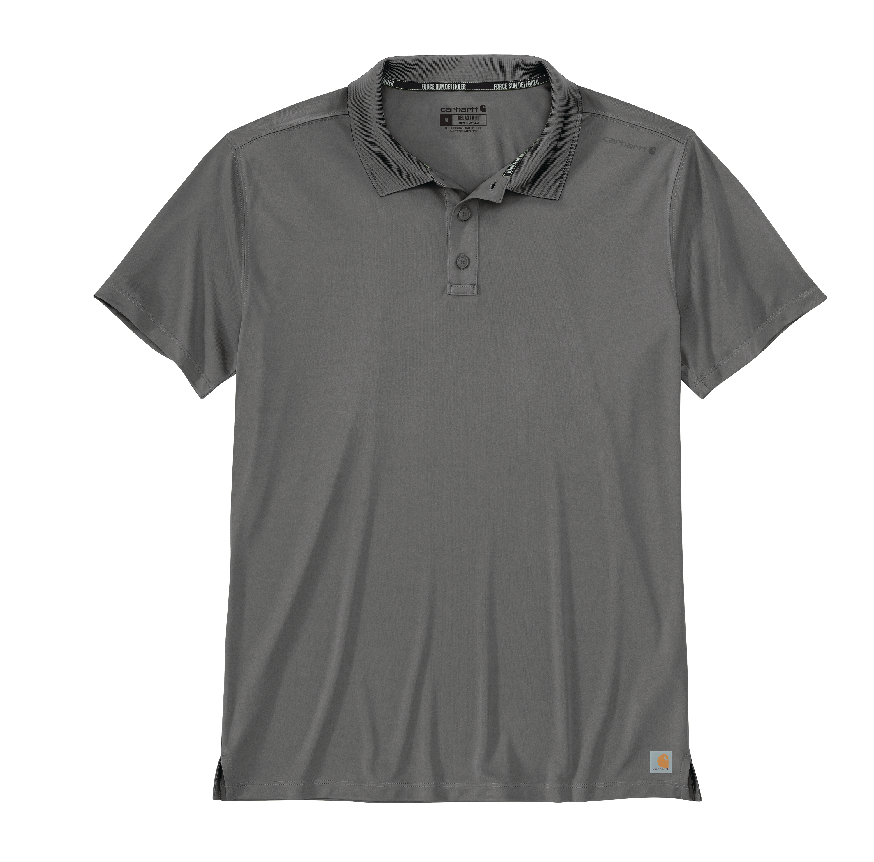Picture of Carhartt 106901 Mens Force Sun Defender™ Relaxed Fit Lightweight Short-Sleeve Polo