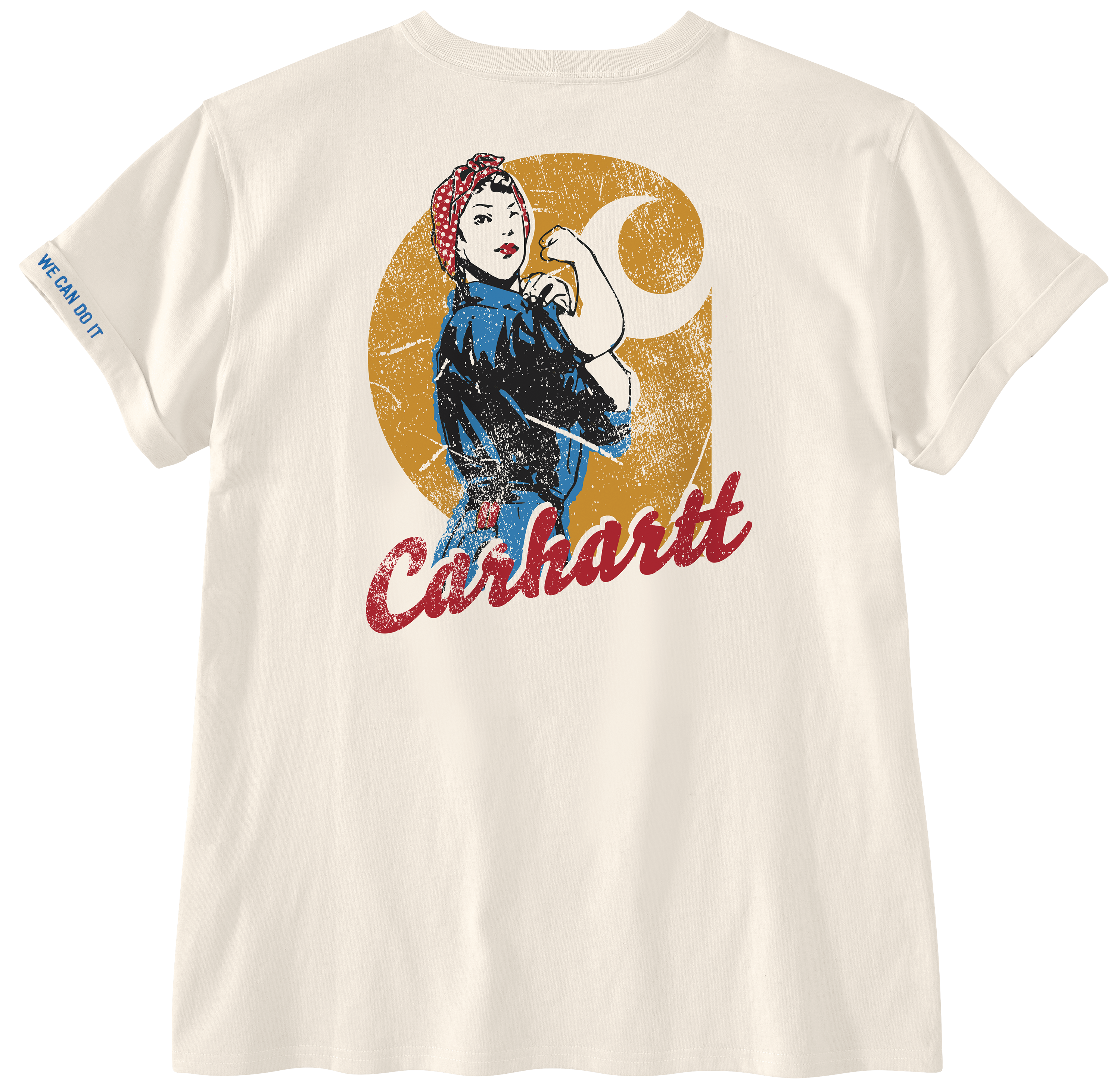 Picture of Carhartt 106903 Womens Loose Fit Heavyweight Short-Sleeve Love of Labor Graphic T-Shirt