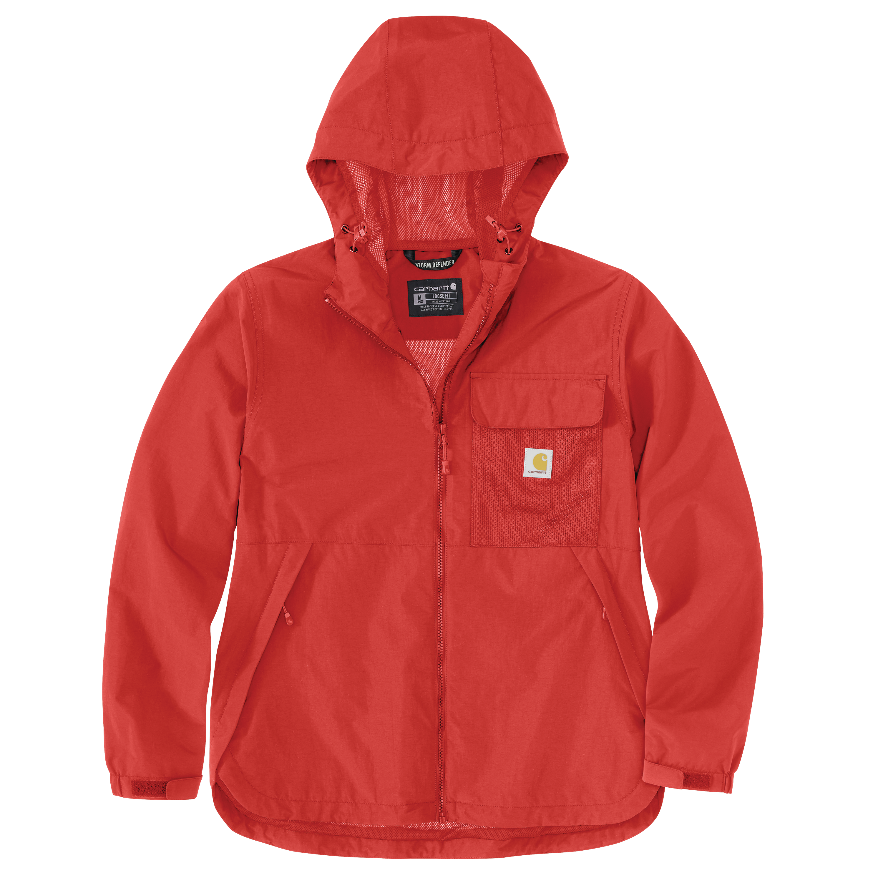 Picture of Carhartt 106904 Womens Storm Defender®  Loose Fit Lightweight Hooded Packable Jacket