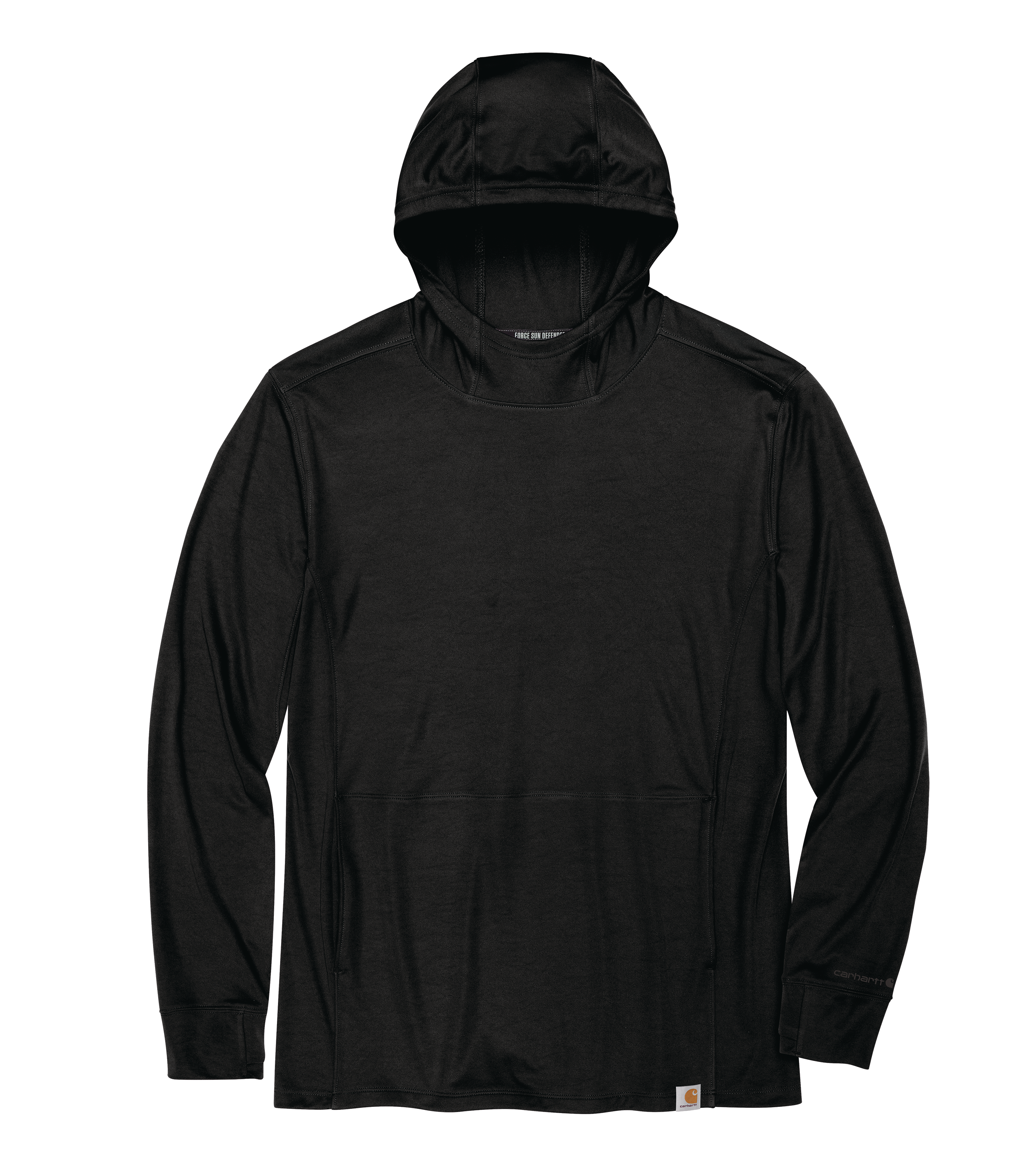 Picture of Carhartt 106923 Mens Force Sun Defender™ Lightweight Long-Sleeve Hooded T-Shirt