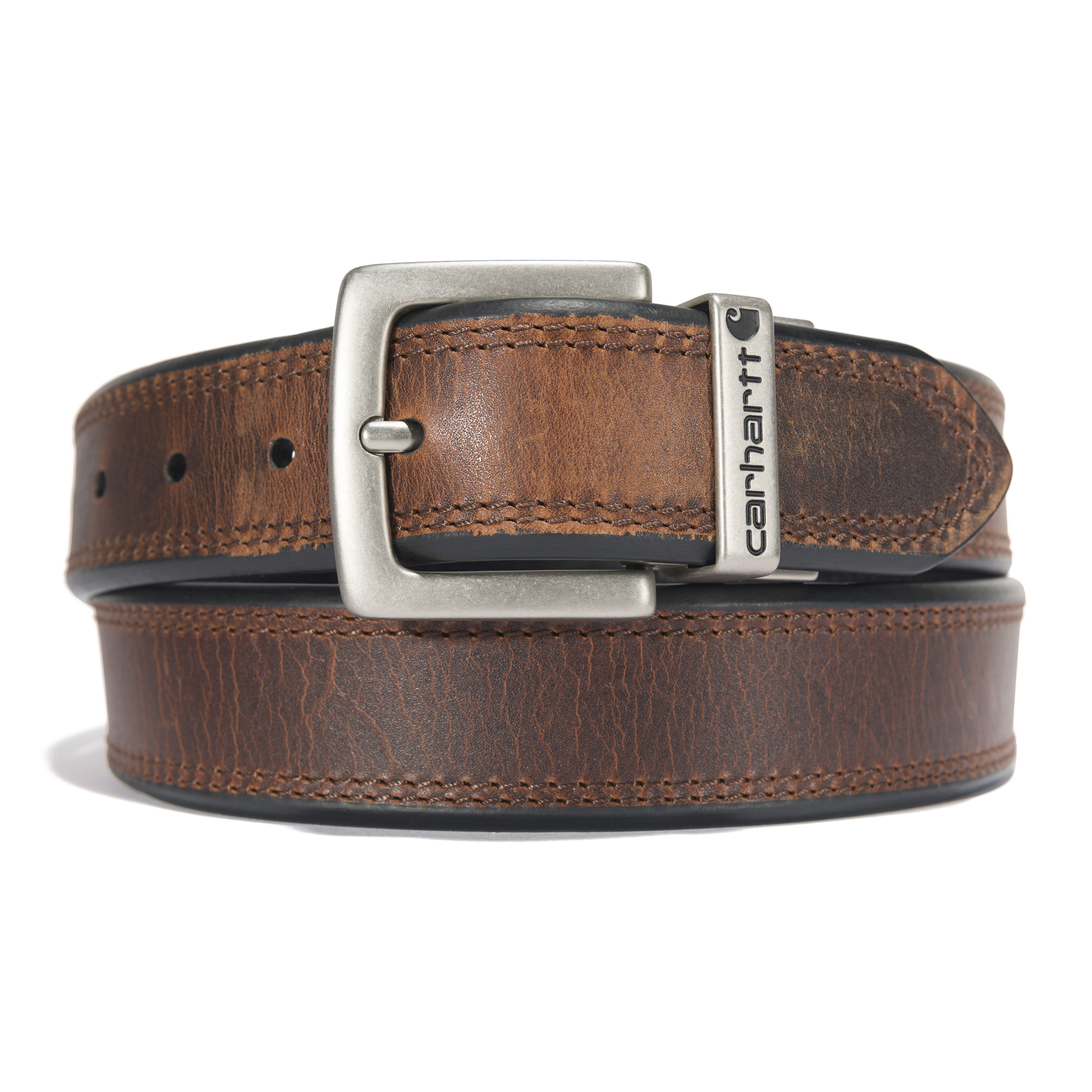 Picture of Carhartt A0005500 Mens Oil Finish Leather  Reversible Belt