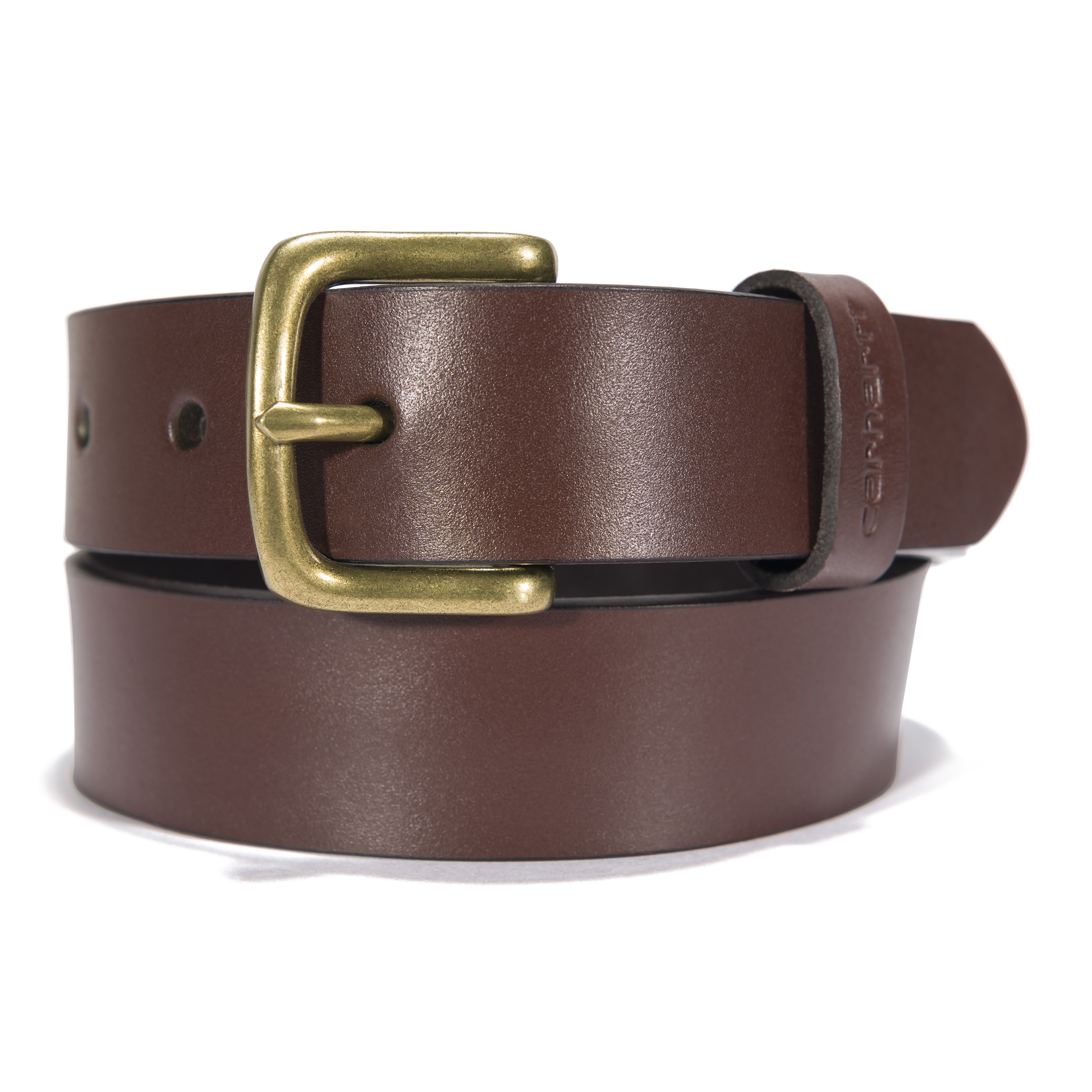 Picture of Carhartt A0005514 Mens Kids-Bridle Leather Classic Buckle Belt