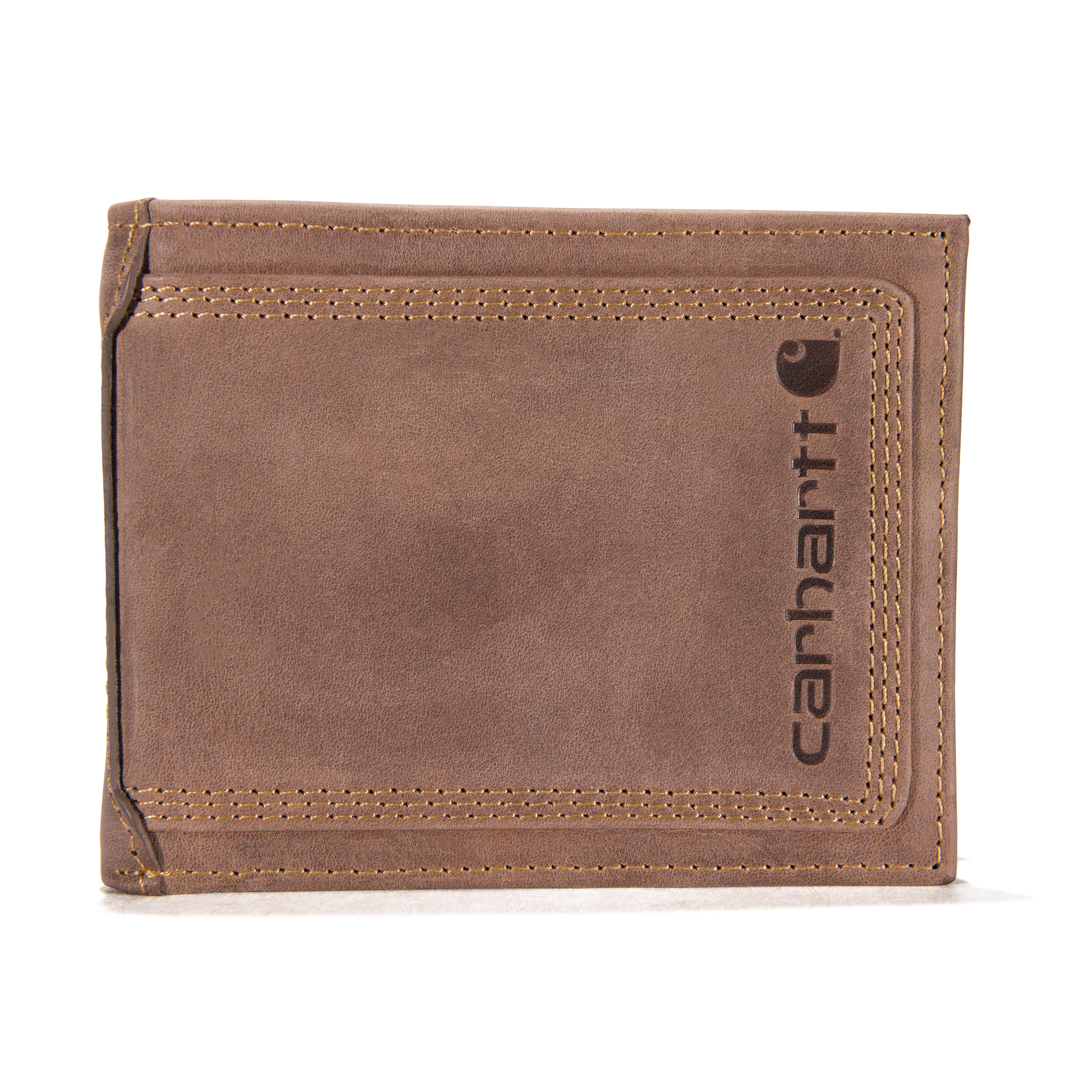 Picture of Carhartt B0000212 Mens Leather Triple-Stitched Passcase